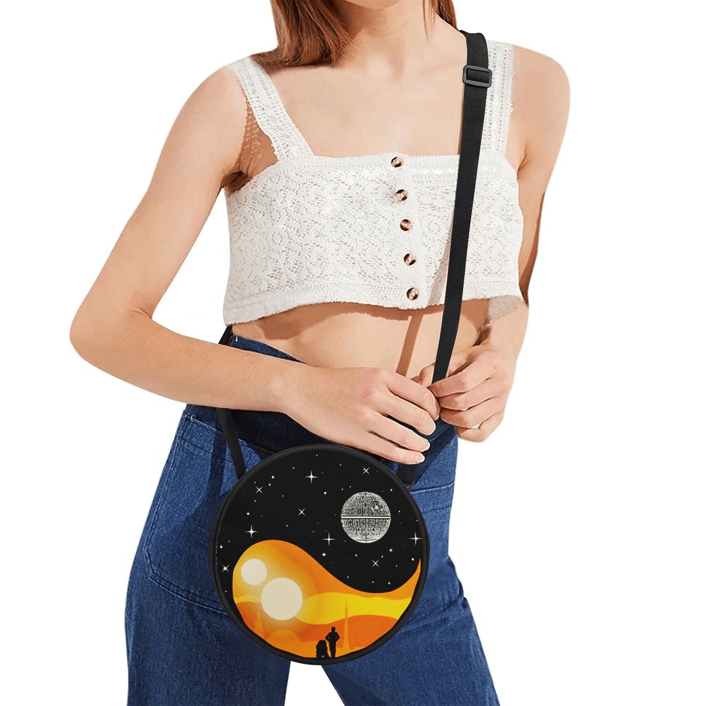 Tatooine - Star Wars / Shoulder Bag convertible in Backpack