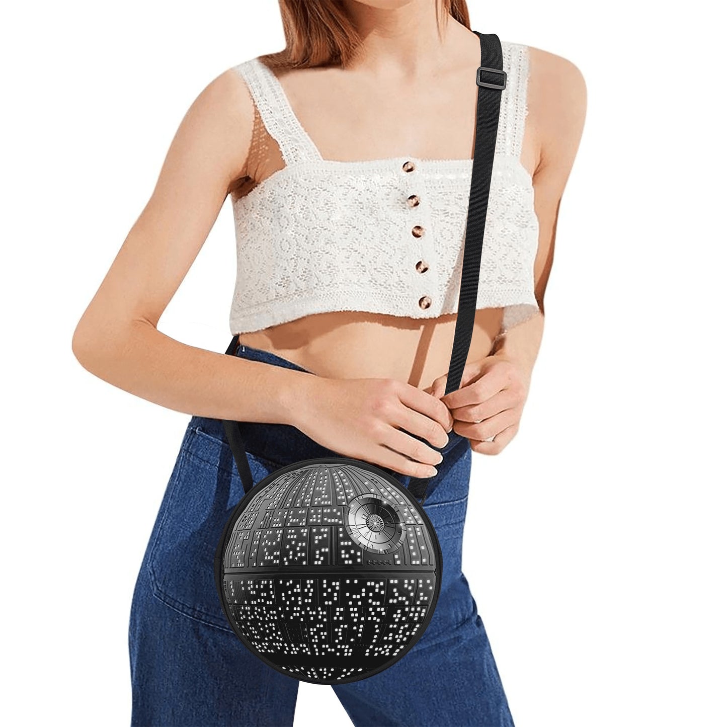 Death Star -Star Wars / Shoulder Bag convertible in Backpack