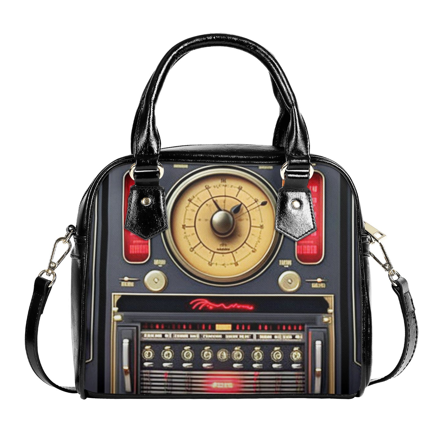 Old Radio / Shoulder Handbag