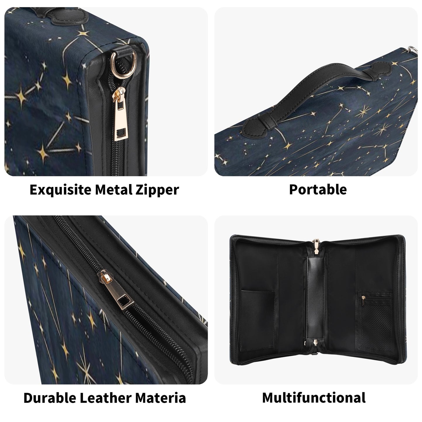 Constellations / Books briefcase with internal pockets