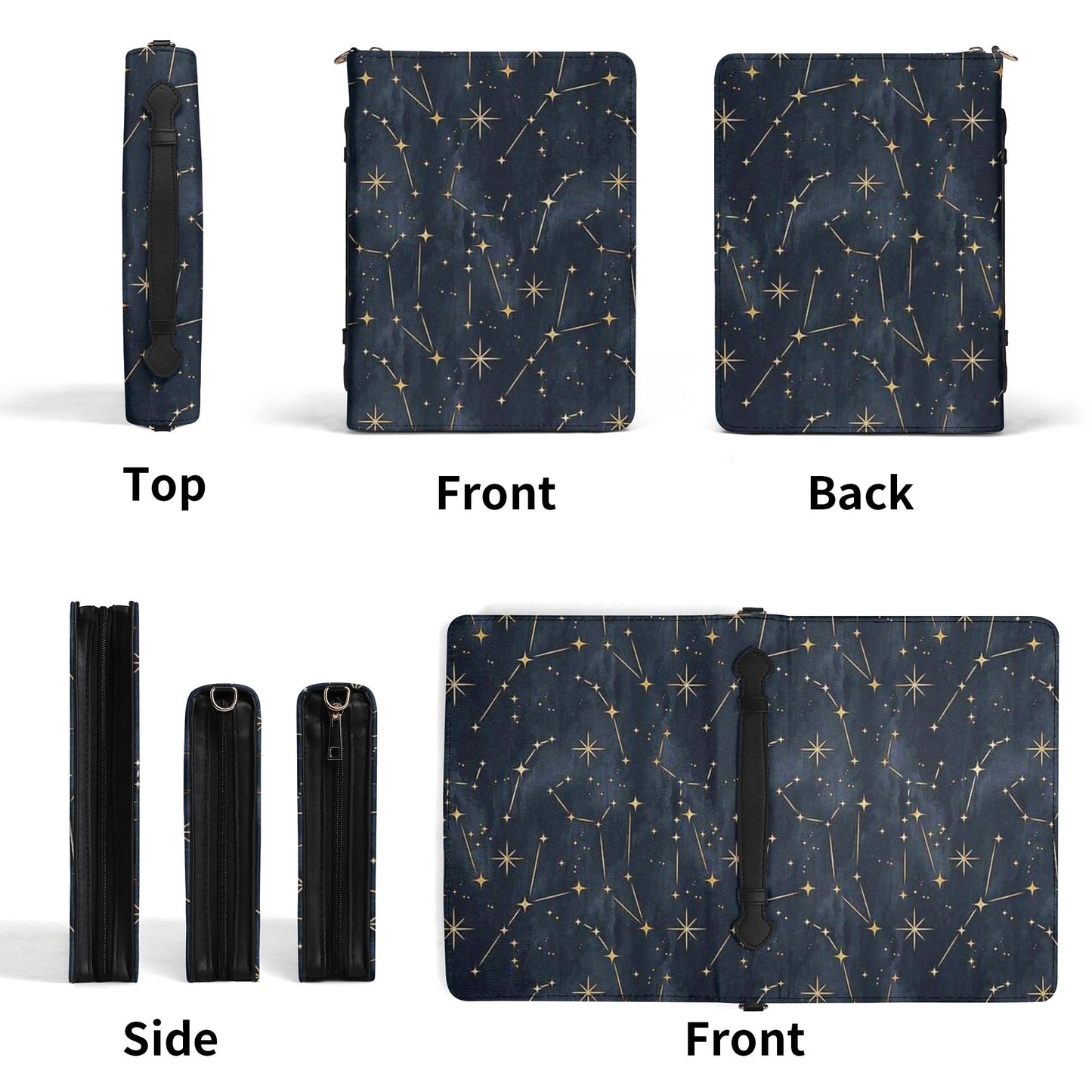 Constellations / Books briefcase with internal pockets