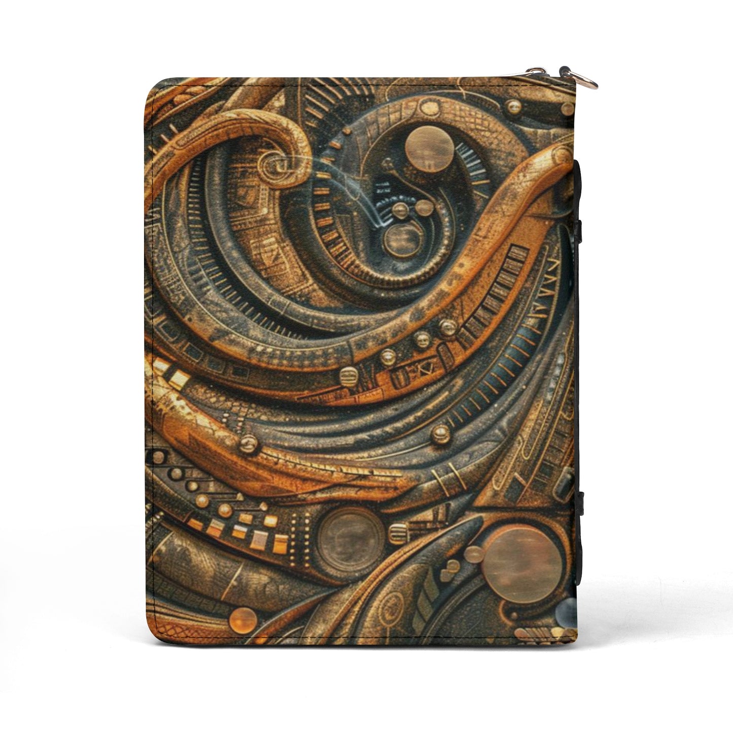 Cyberpunk Woman / Books briefcase with internal pockets