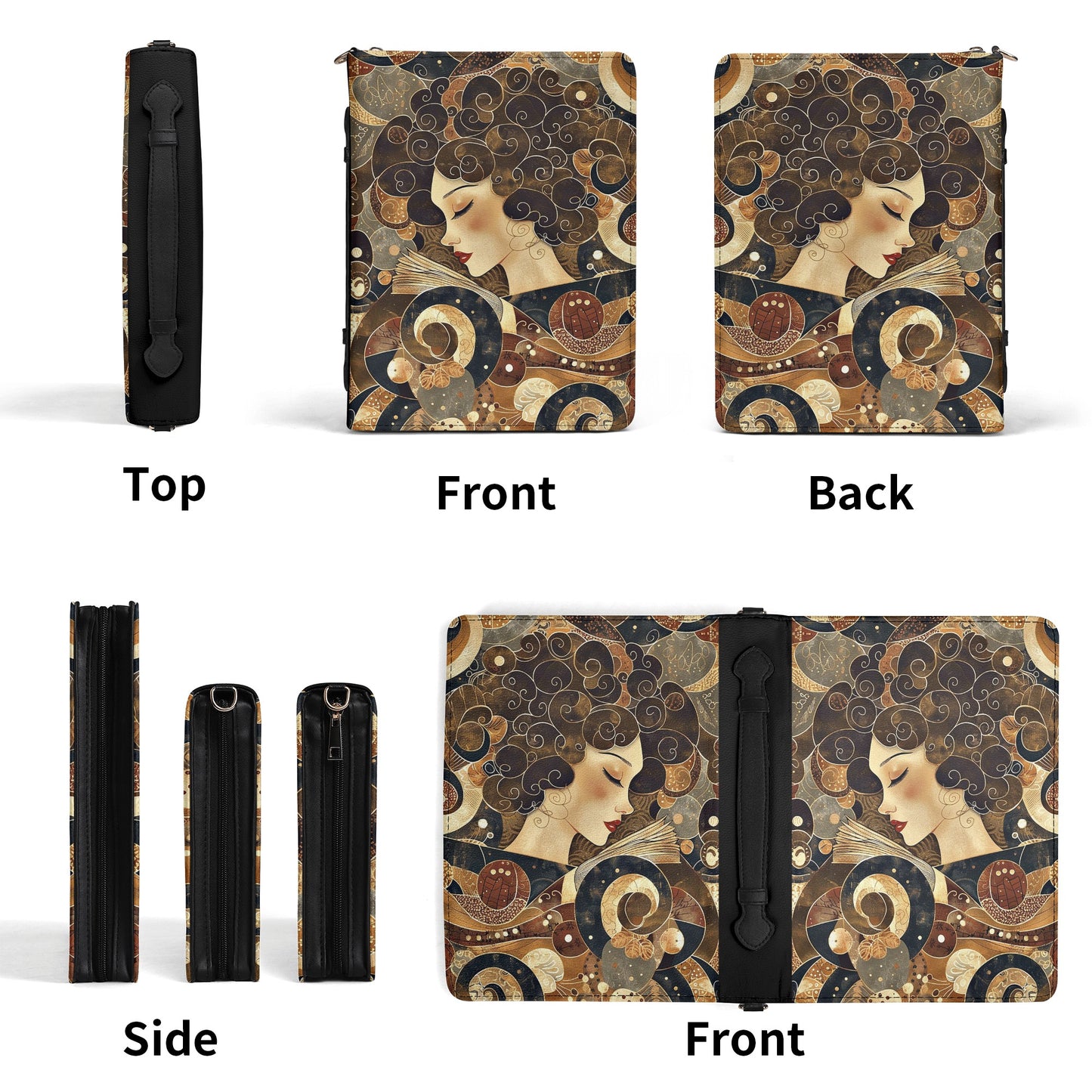 Milady / Books briefcase with internal pockets