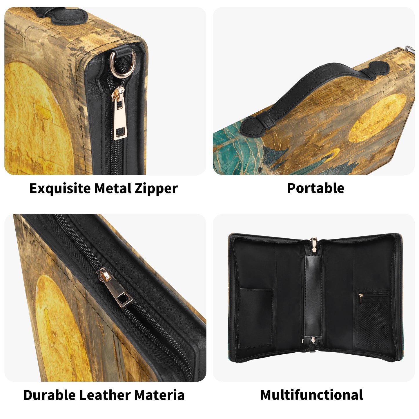 The Baptist / Briefcase for Sacred Texts with internal pockets