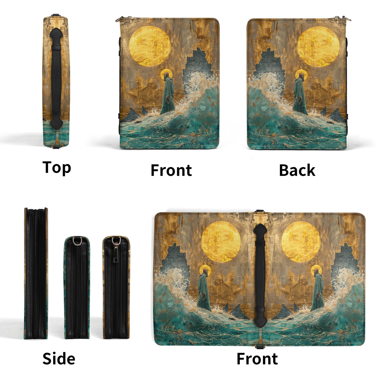 The Baptist / Briefcase for Sacred Texts with internal pockets