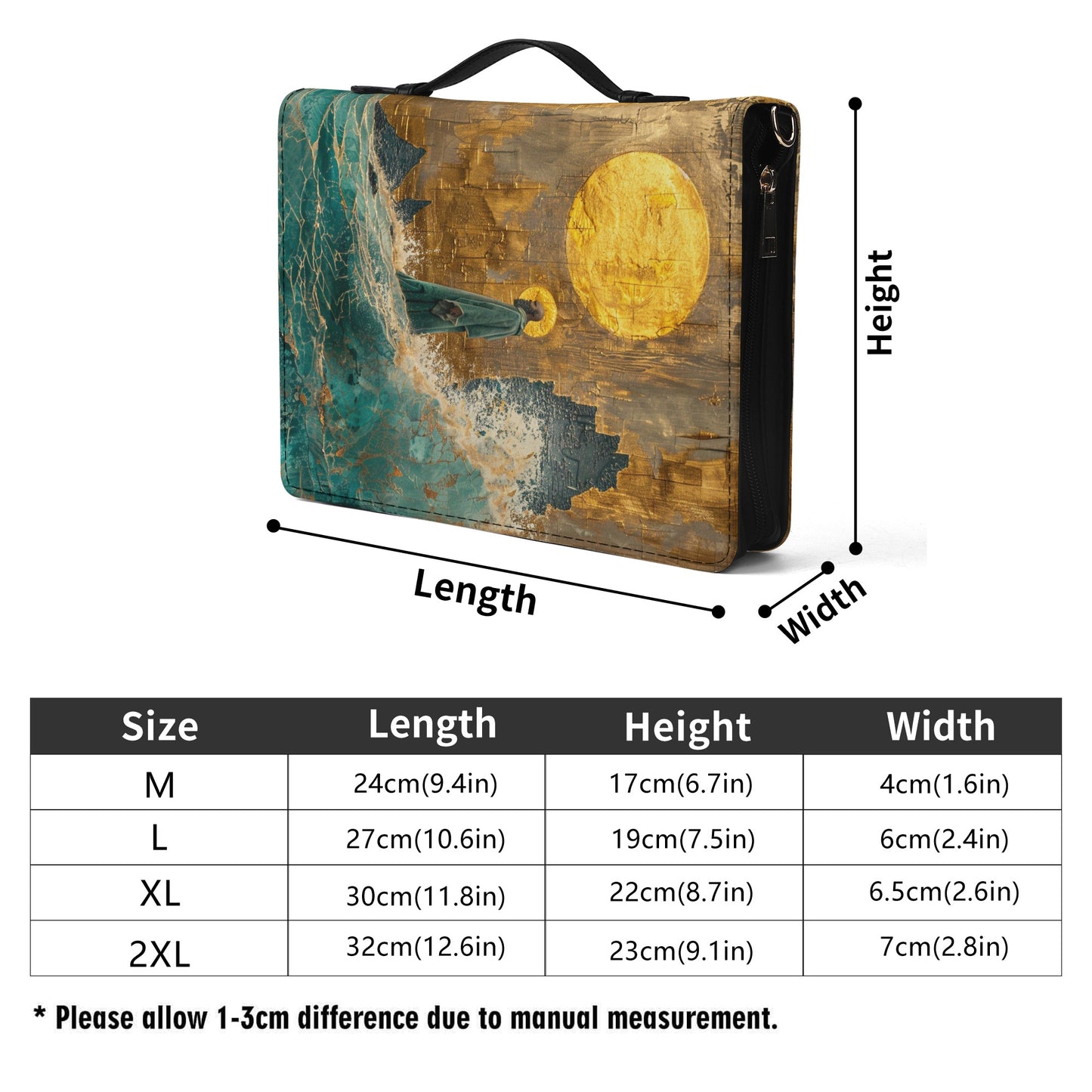 The Baptist / Briefcase for Sacred Texts with internal pockets