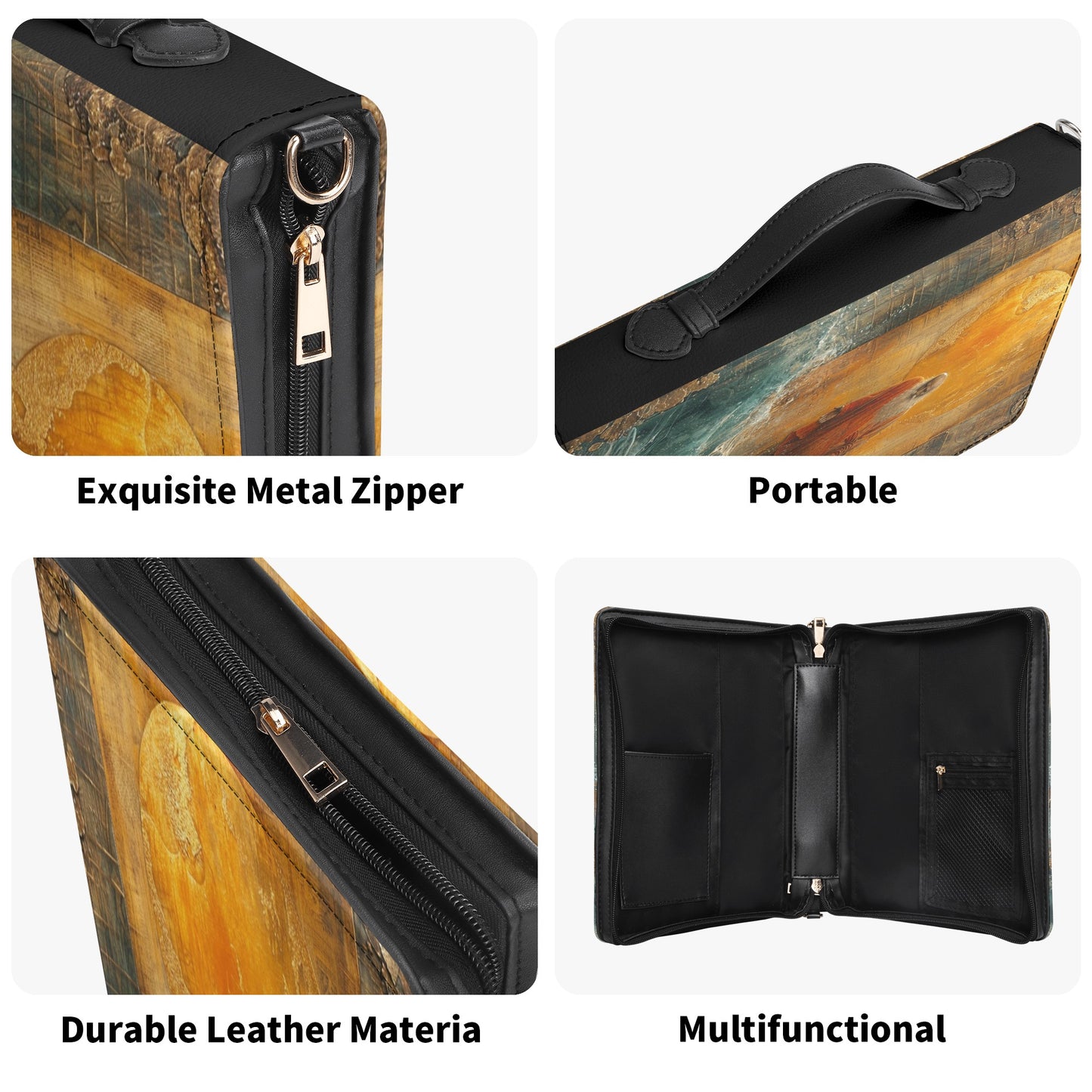 Moses / Briefcase for Sacred Texts with internal pockets