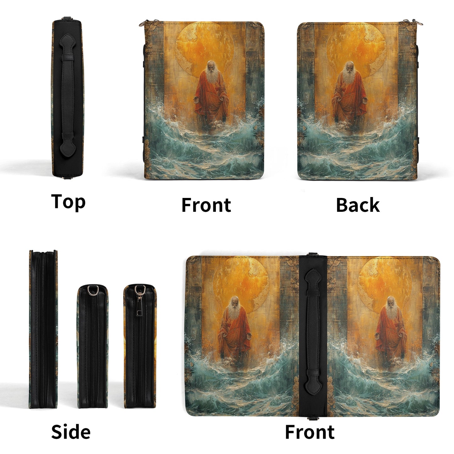 Moses / Briefcase for Sacred Texts with internal pockets