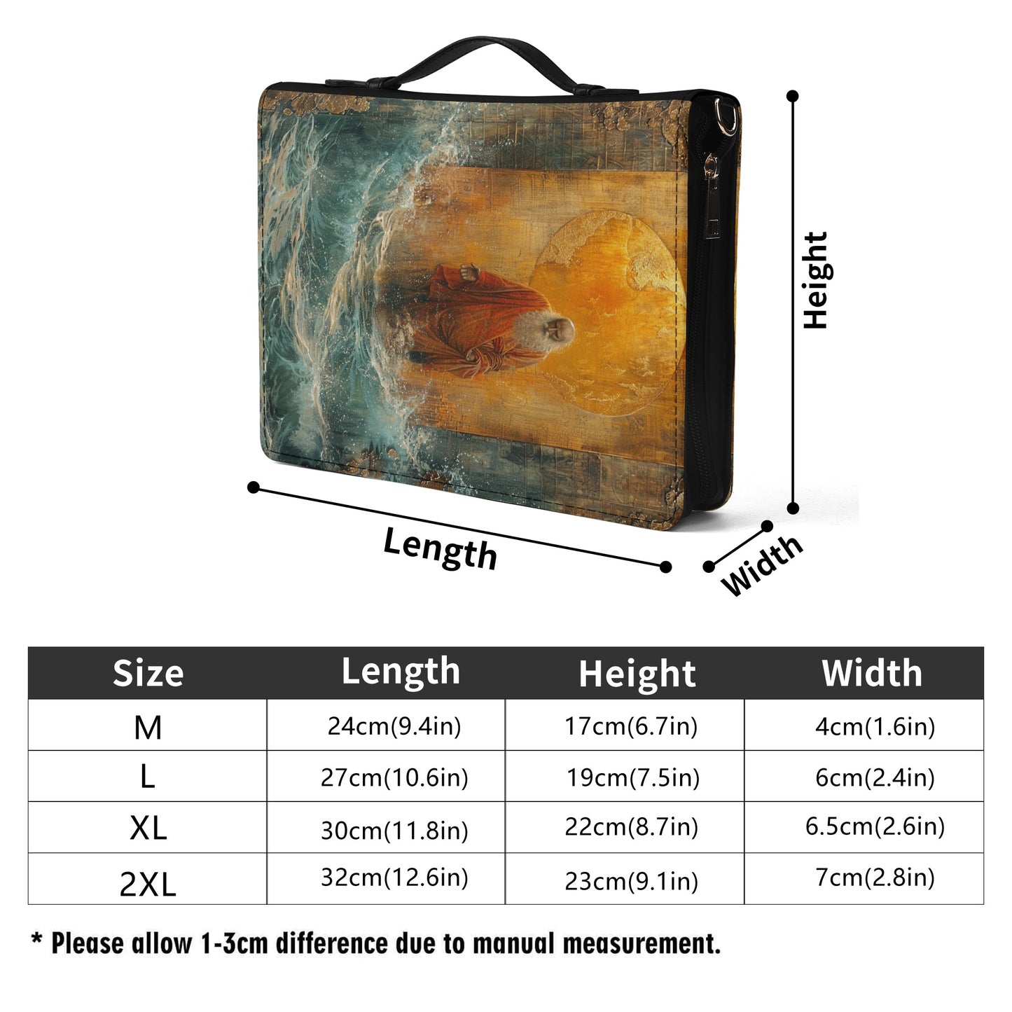 Moses / Briefcase for Sacred Texts with internal pockets