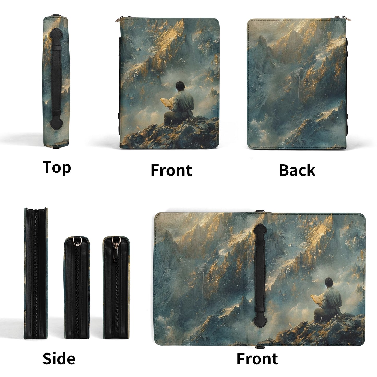 The Immensity / Briefcase for Sacred Texts with internal pockets