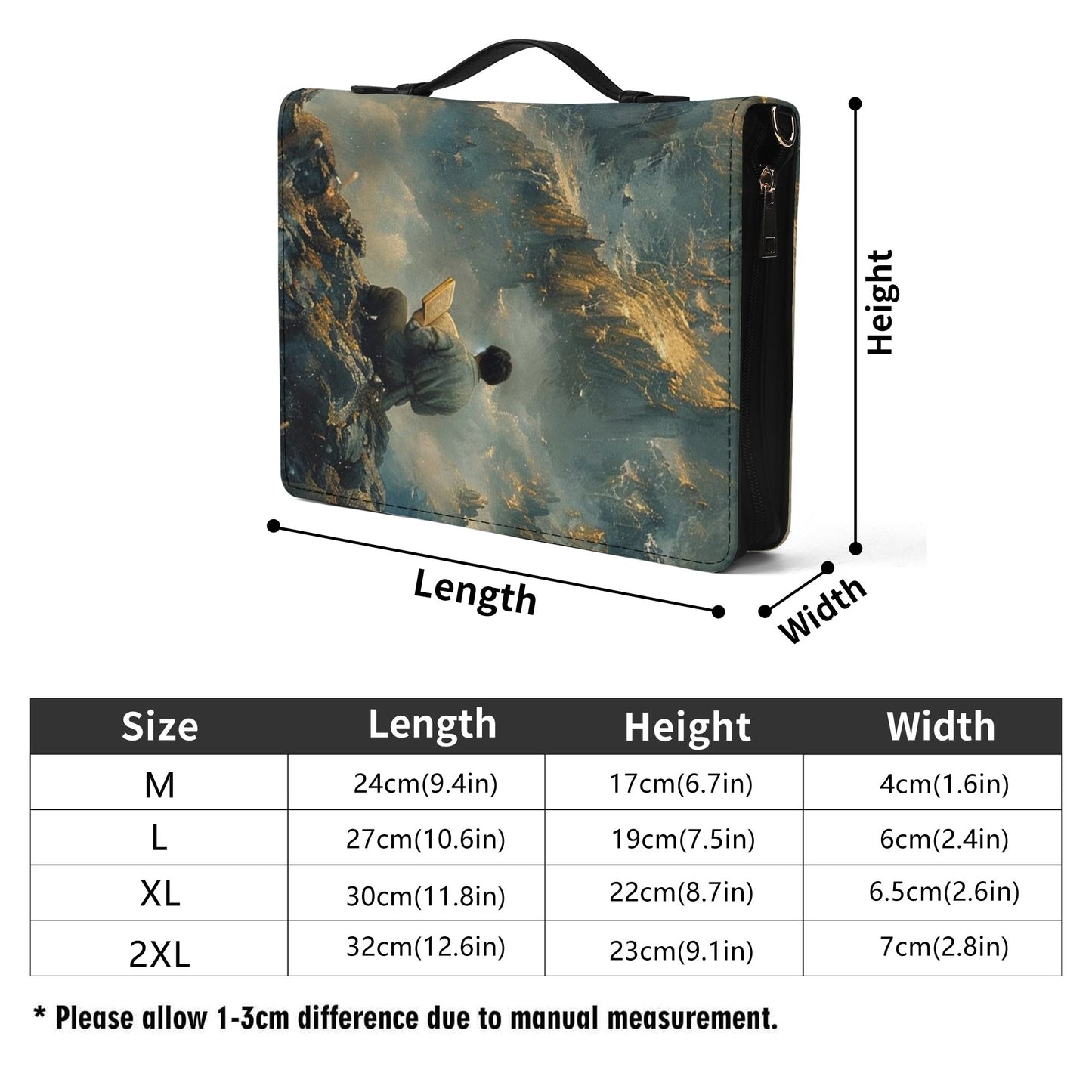 The Immensity / Briefcase for Sacred Texts with internal pockets