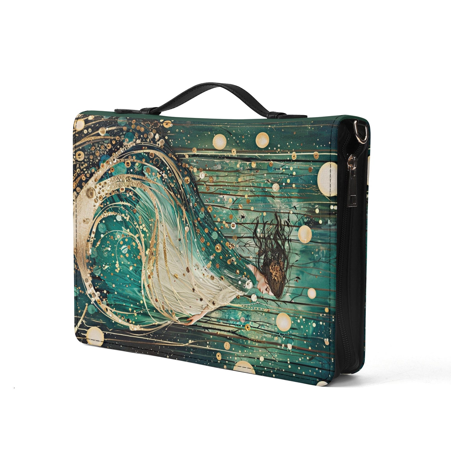 Woodland Fairy / Books briefcase with internal pockets