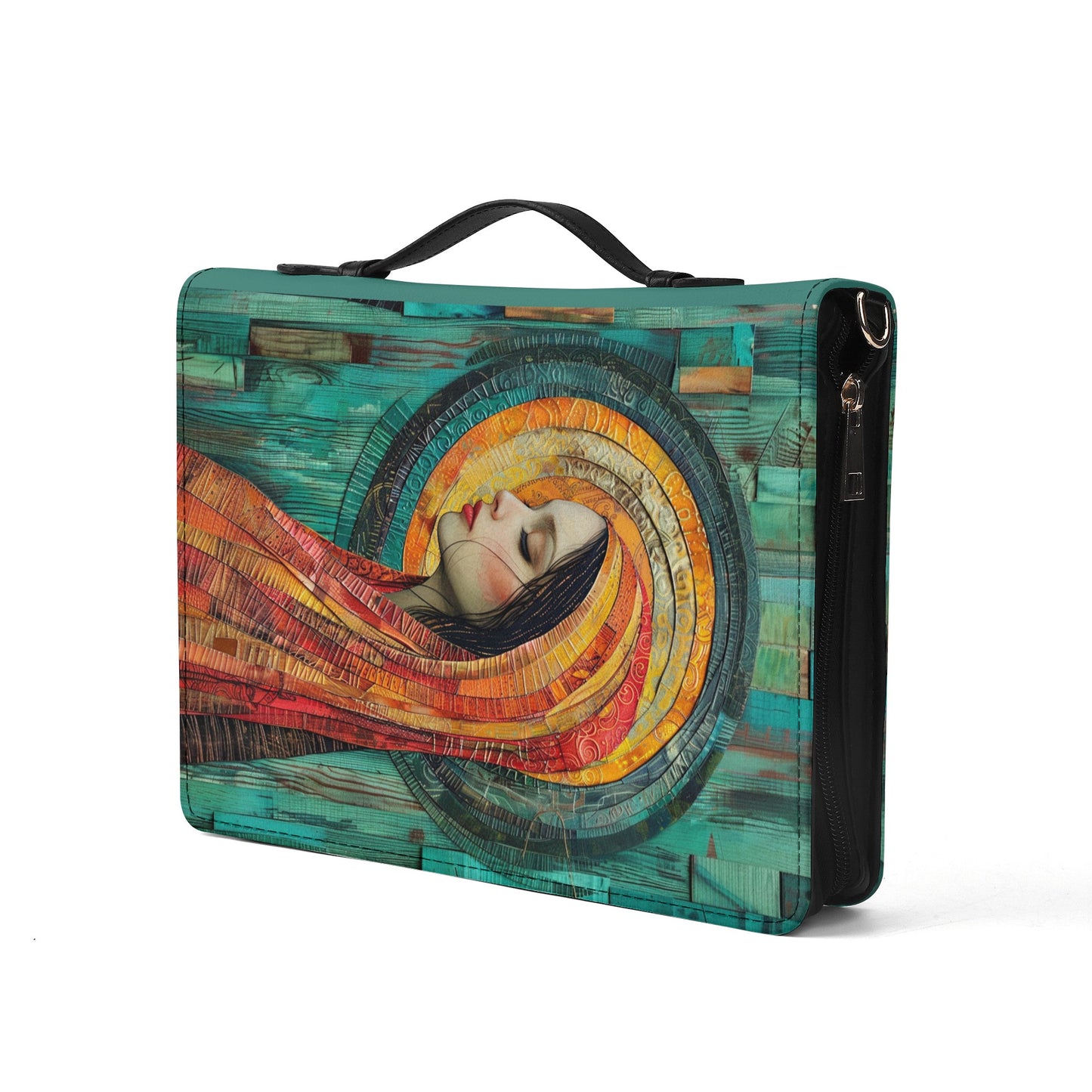 Indi Woman / Books briefcase with internal pockets