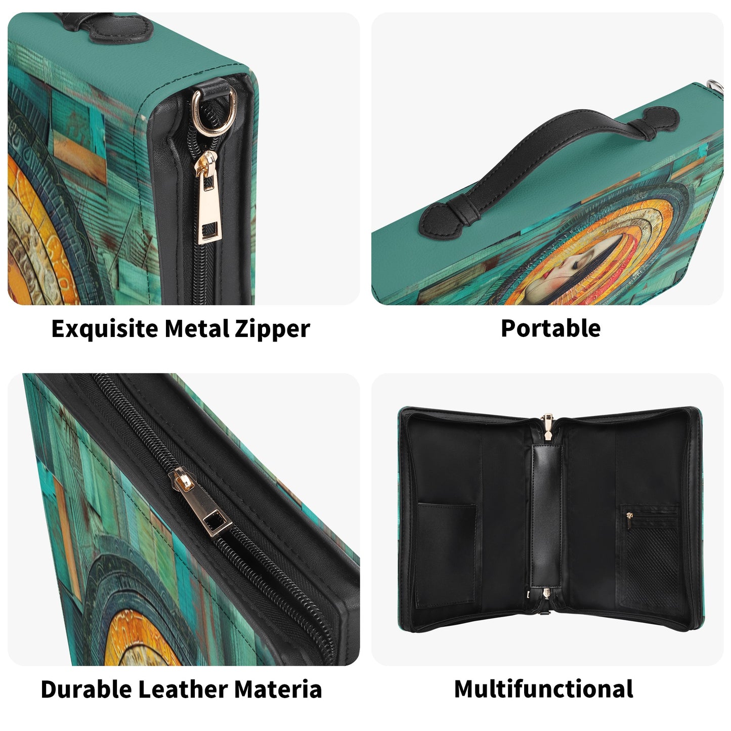 Indi Woman / Books briefcase with internal pockets