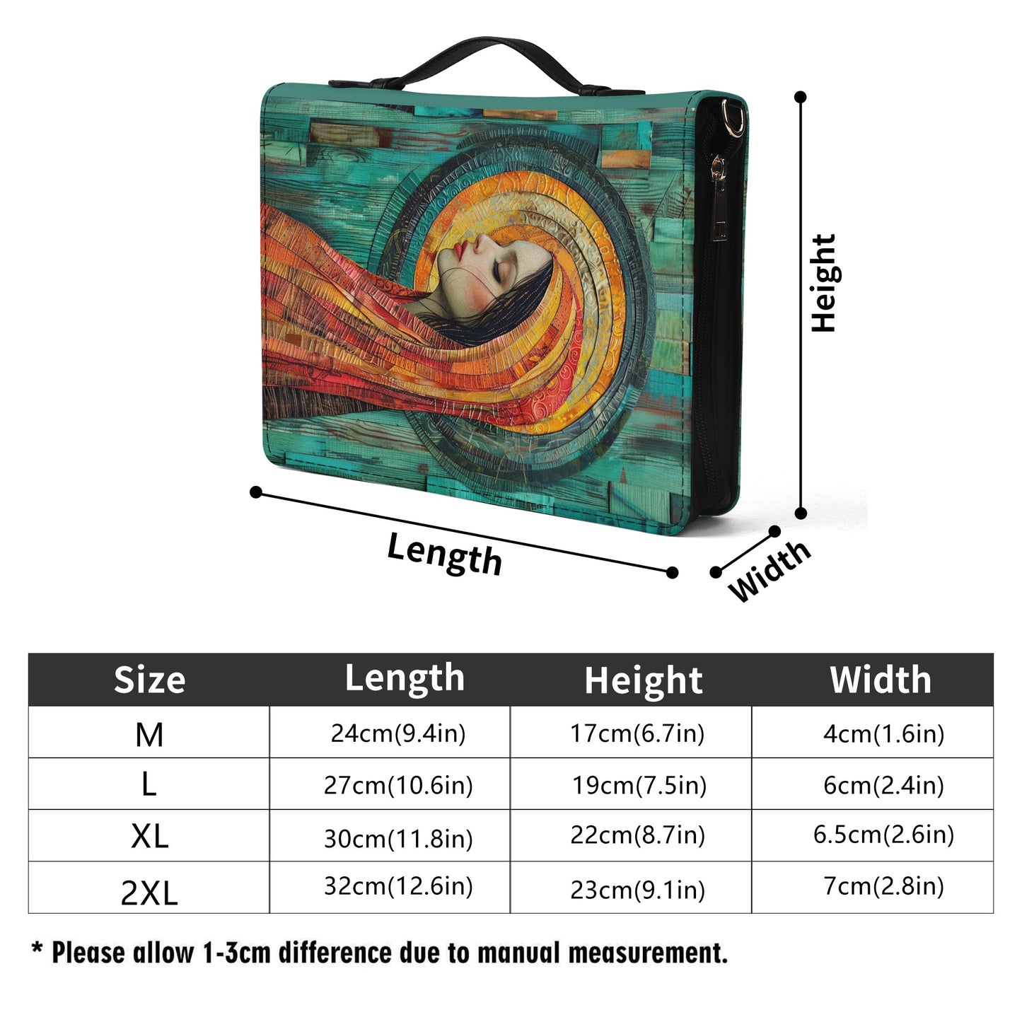 Indi Woman / Books briefcase with internal pockets
