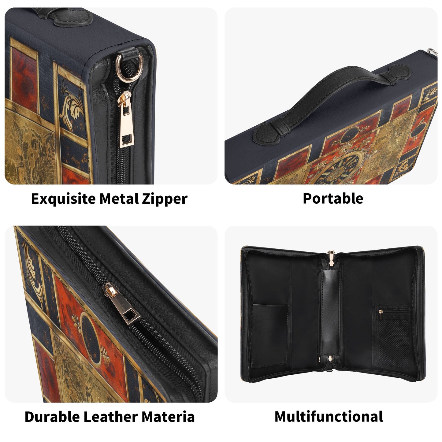 Enigma Book / Books briefcase with internal pockets