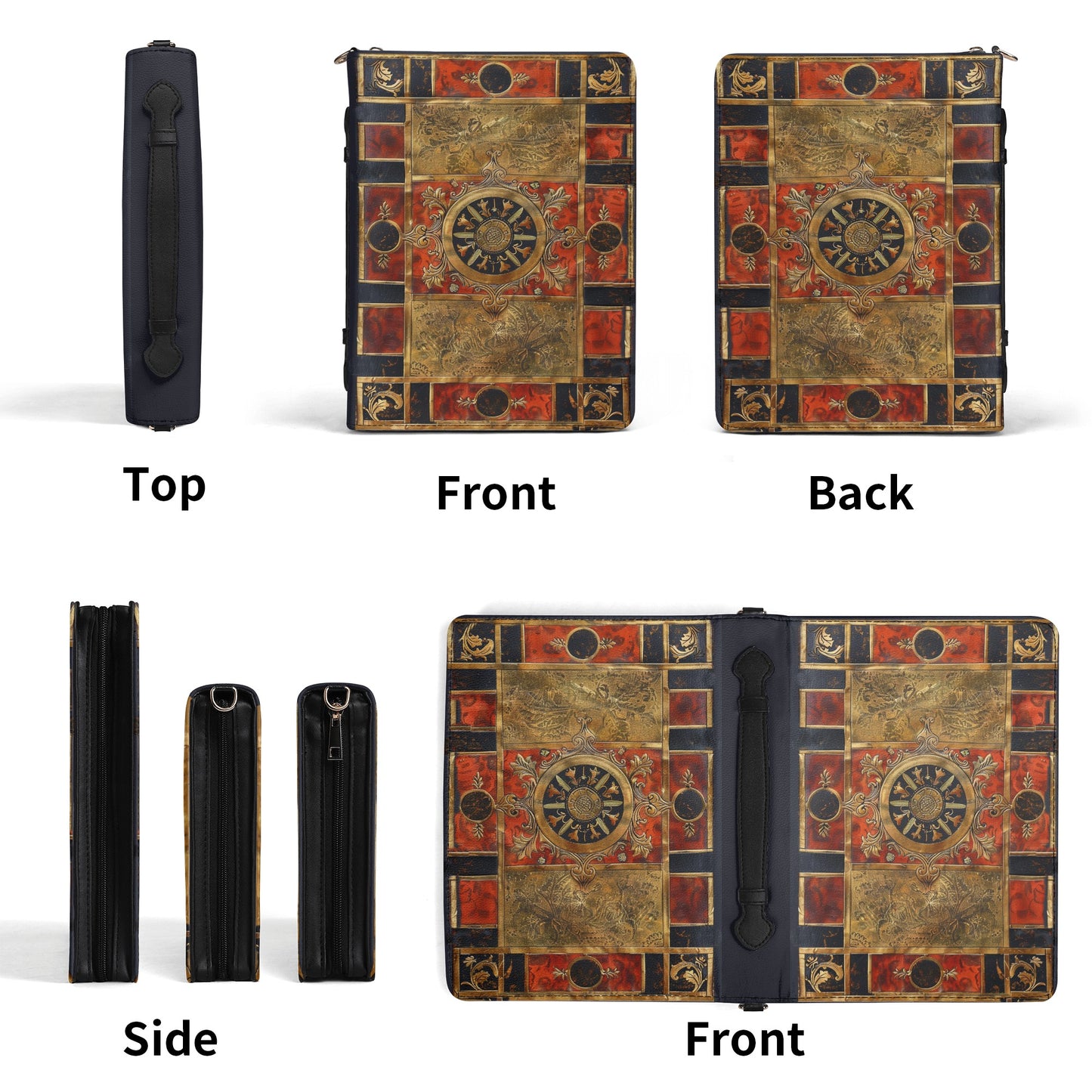 Enigma Book / Books briefcase with internal pockets