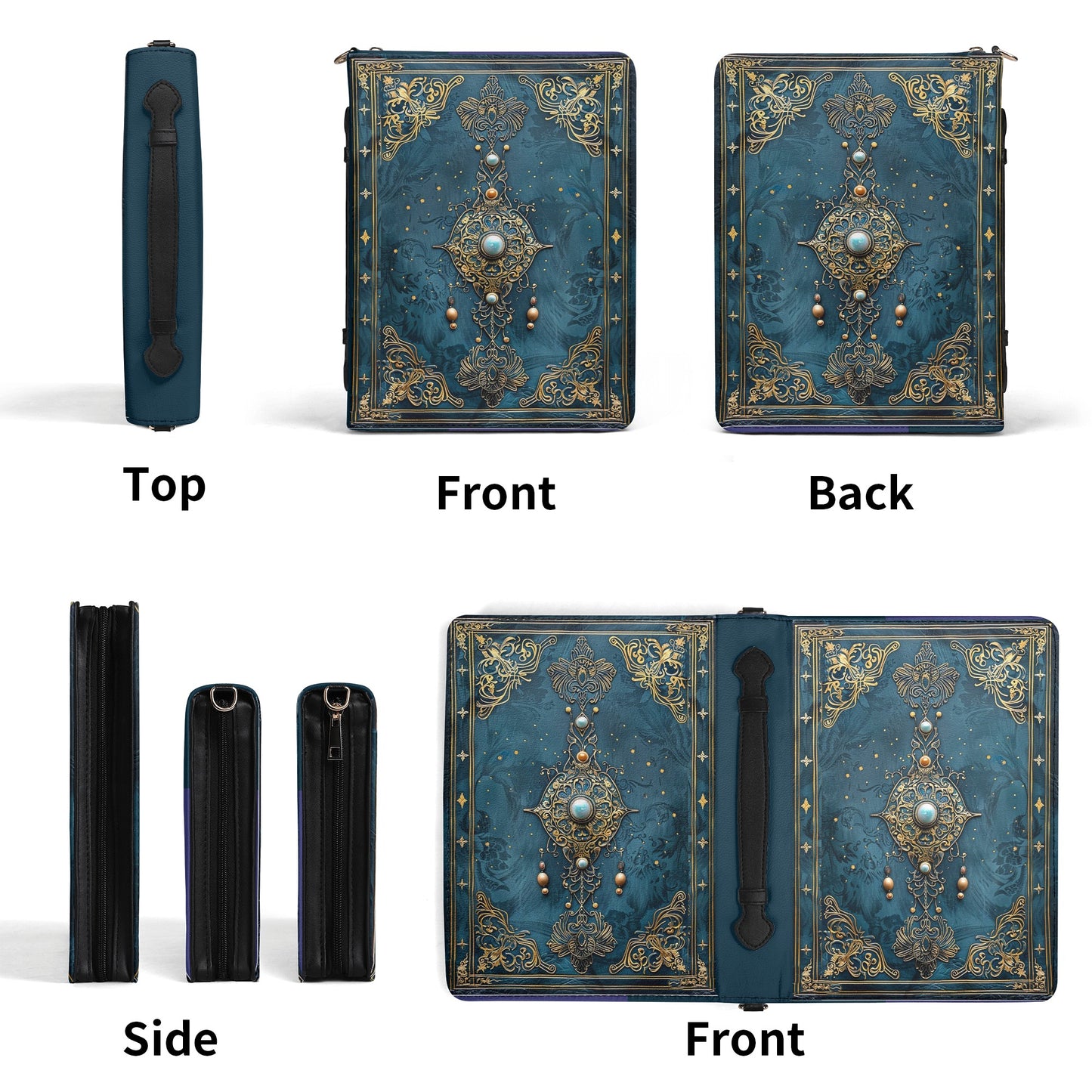 Tales Book / Books briefcase with internal pockets
