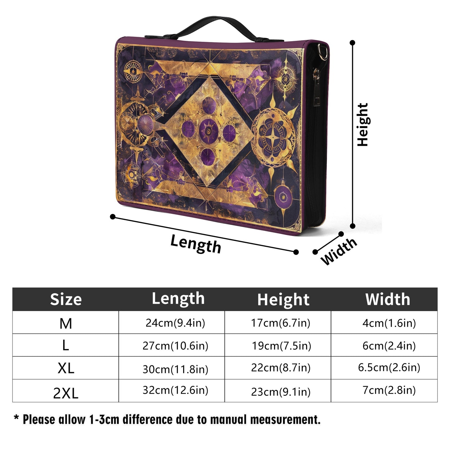 Alchemy Formulas / Books briefcase with internal pockets