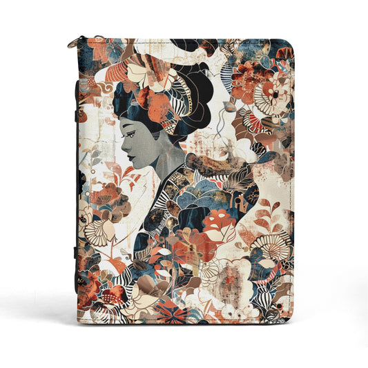 Japan Lady / Books briefcase with internal pockets