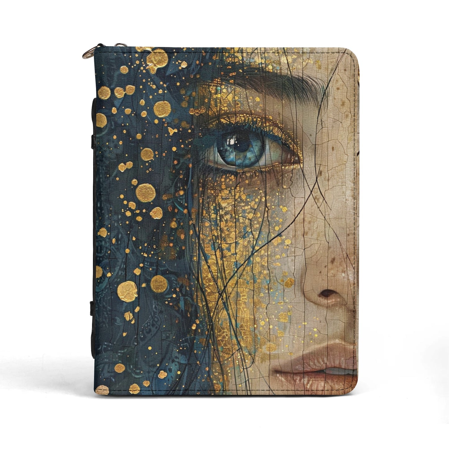 Blu Eye / Books briefcase with internal pockets