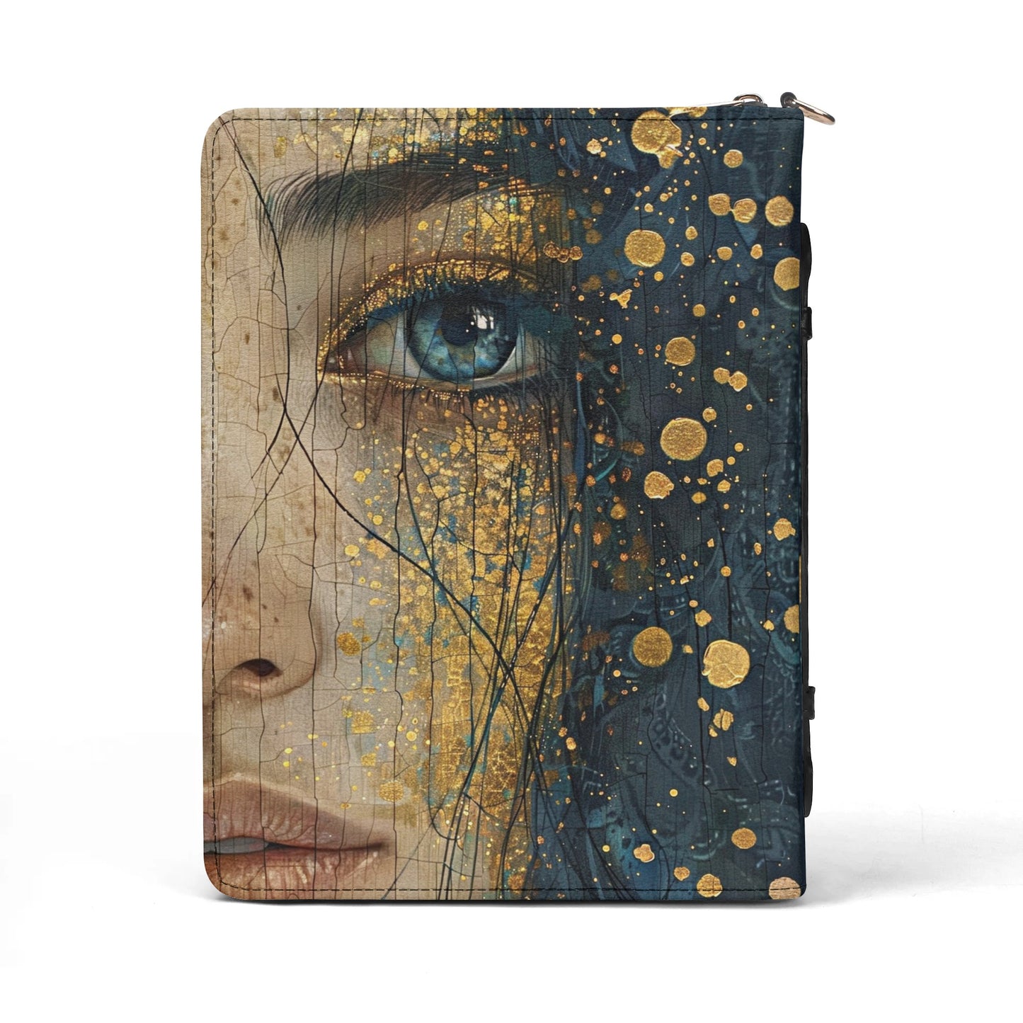 Blu Eye / Books briefcase with internal pockets