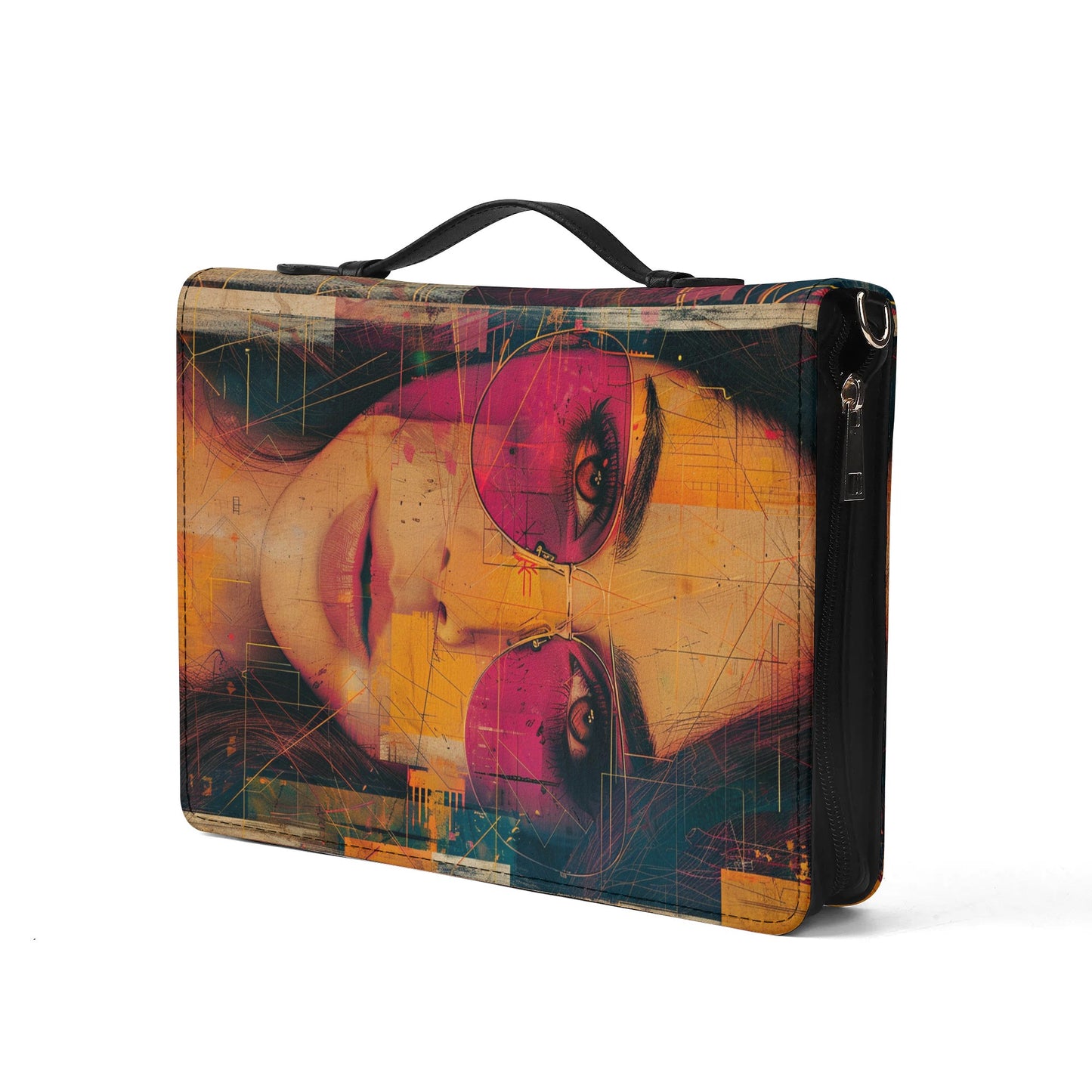 Miss Summer / Books briefcase with internal pockets