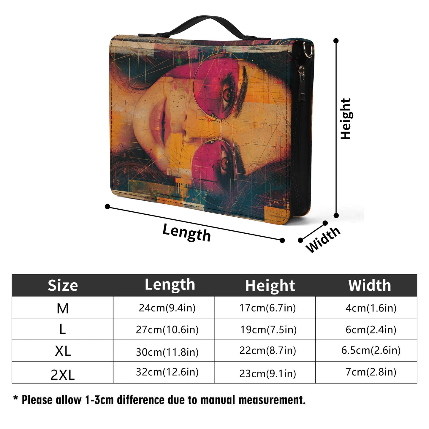Miss Summer / Books briefcase with internal pockets