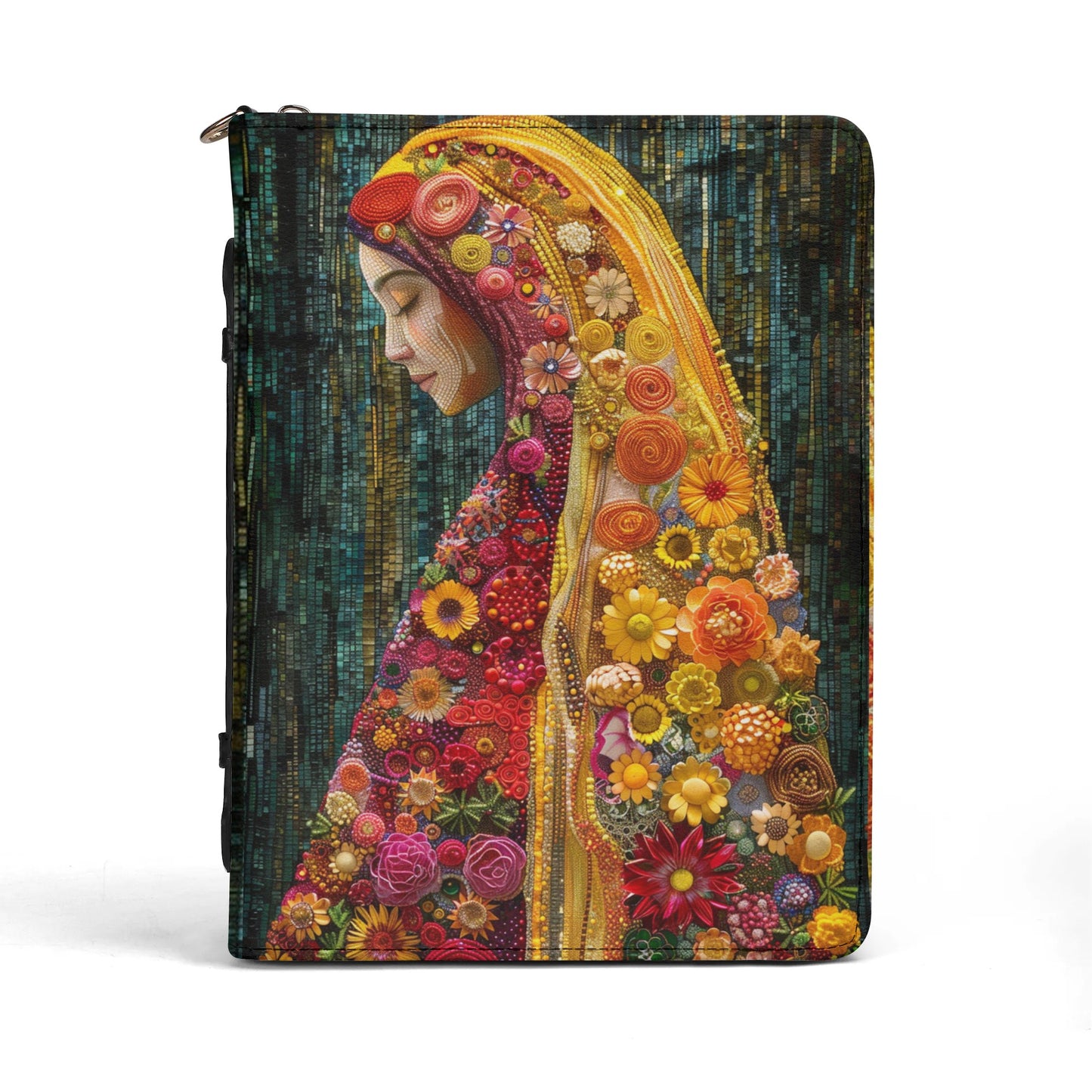 Flora / Books briefcase with internal pockets