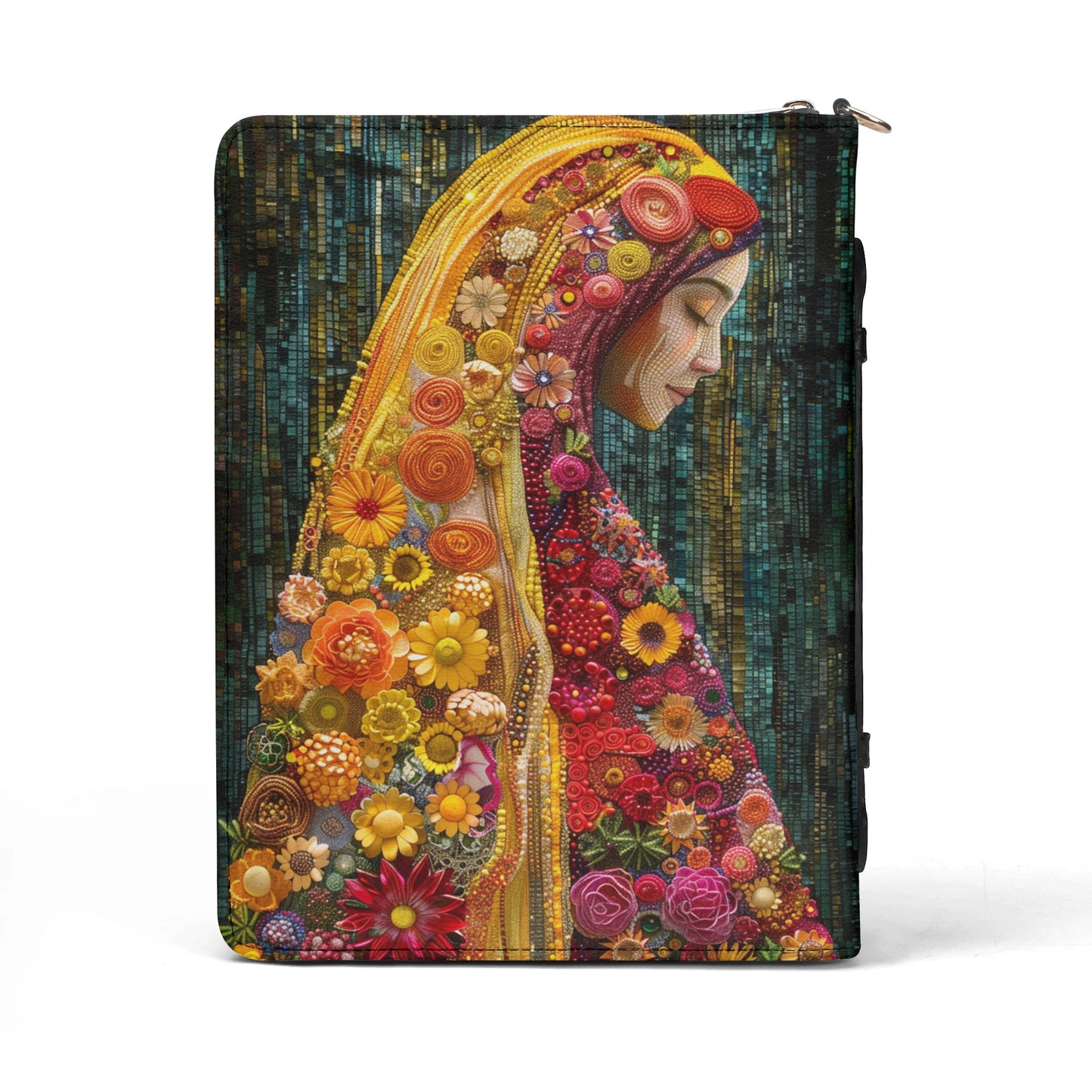 Flora / Books briefcase with internal pockets