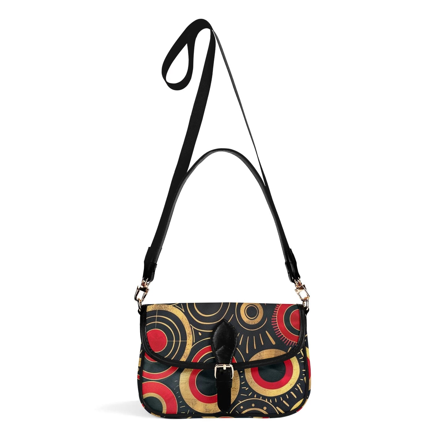 Gold Circle / Underarm Bag