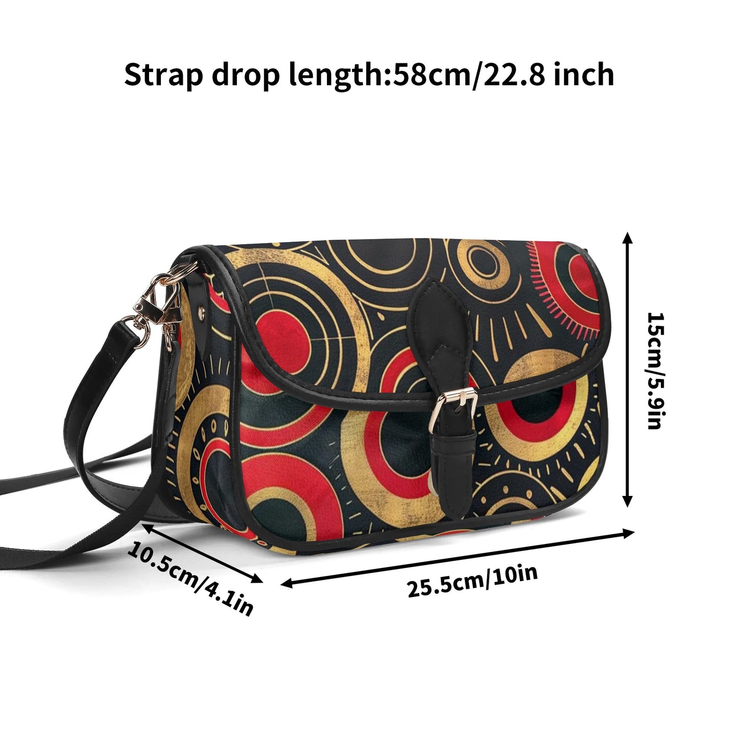 Gold Circle / Underarm Bag