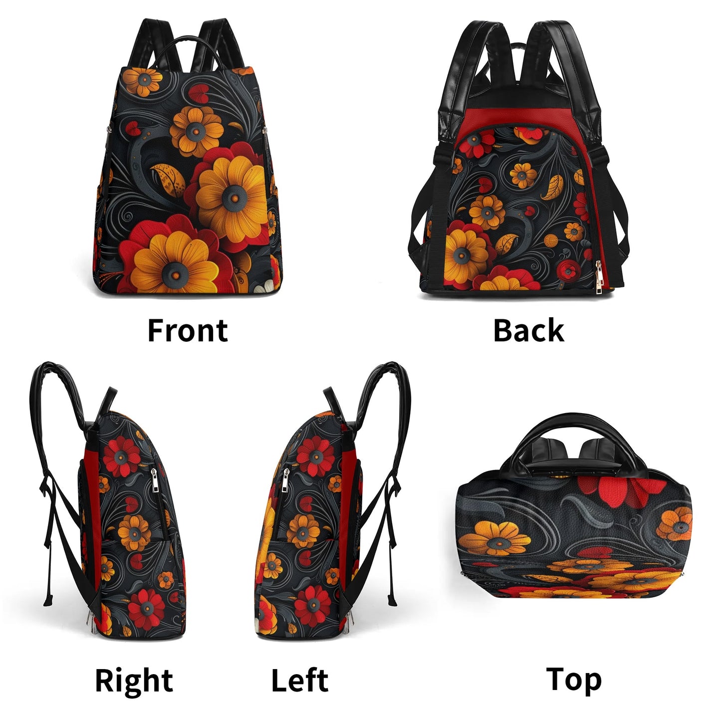 Sunflowers / Anti-Theft Backpack