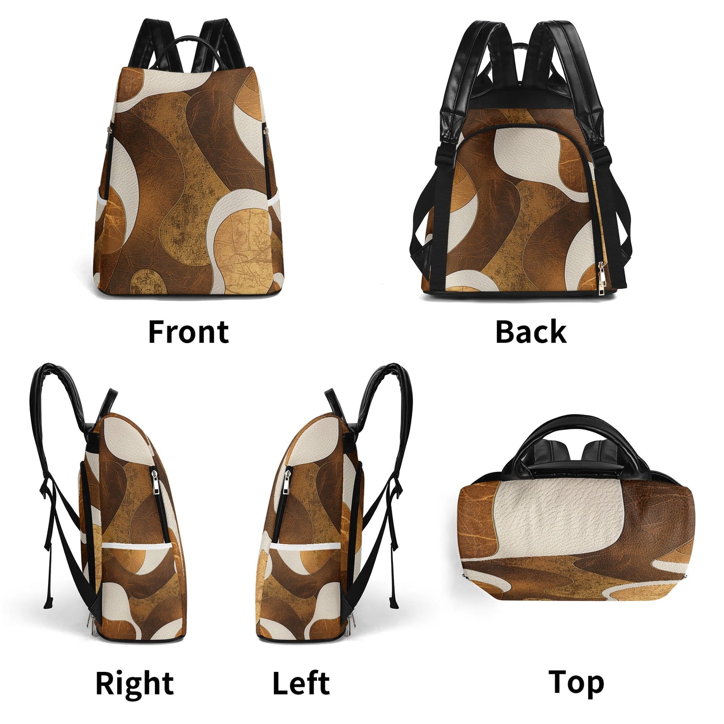 Sandbrown / Anti-Theft Backpack