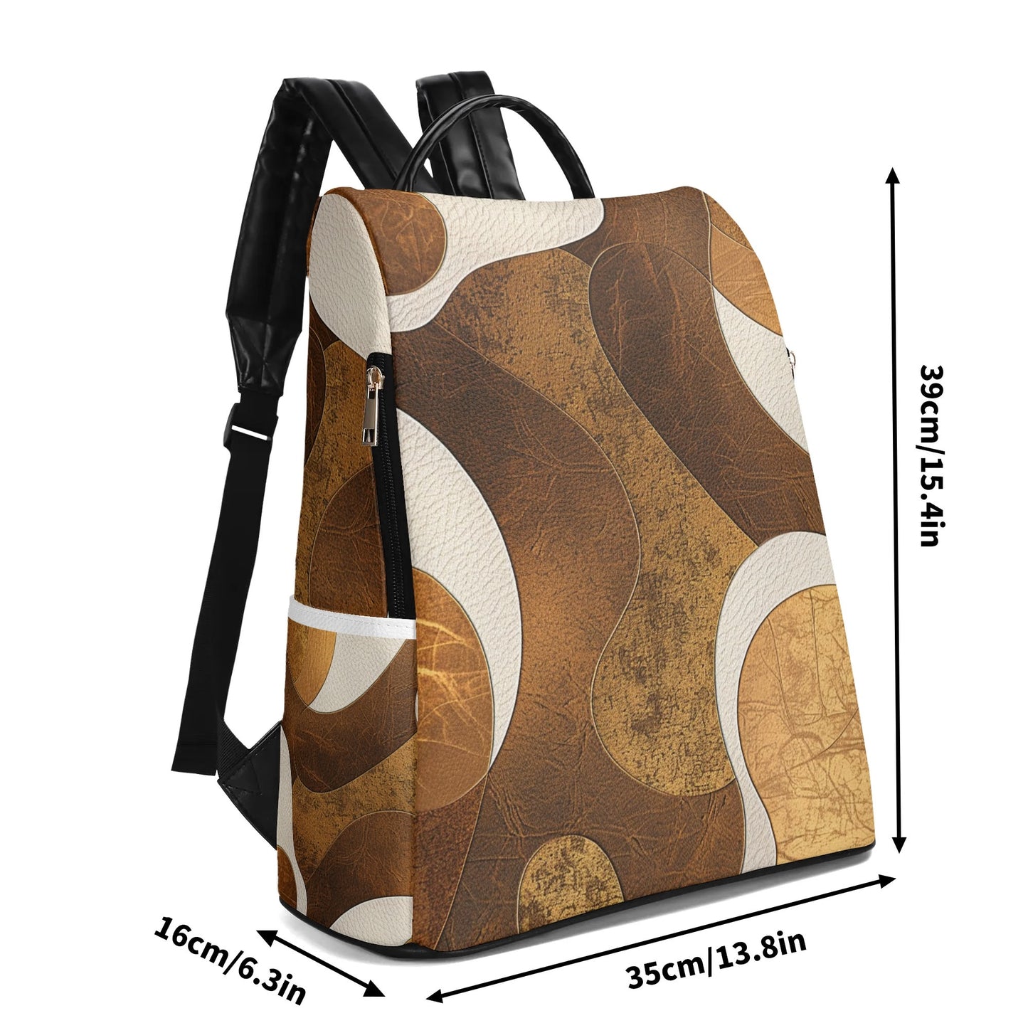 Sandbrown / Anti-Theft Backpack