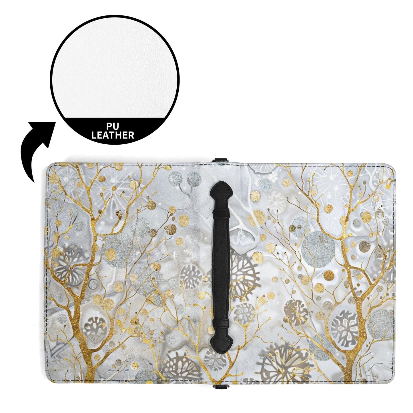 Snow / Books briefcase with internal pockets