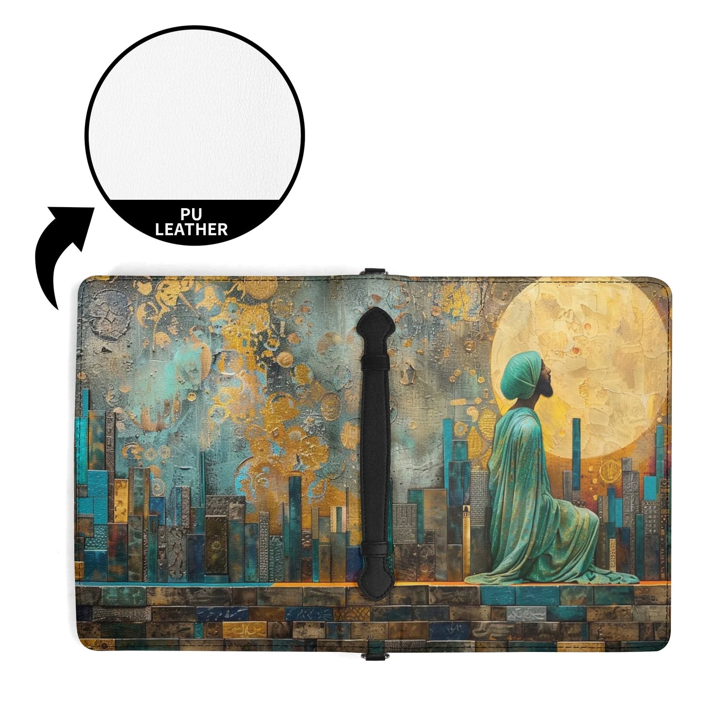 Coran Cover / Briefcase for Sacred Texts with internal pockets