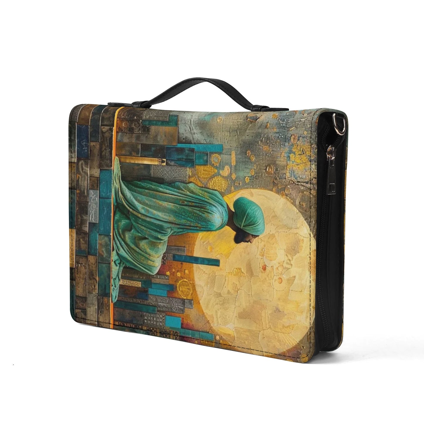Coran Cover / Briefcase for Sacred Texts with internal pockets