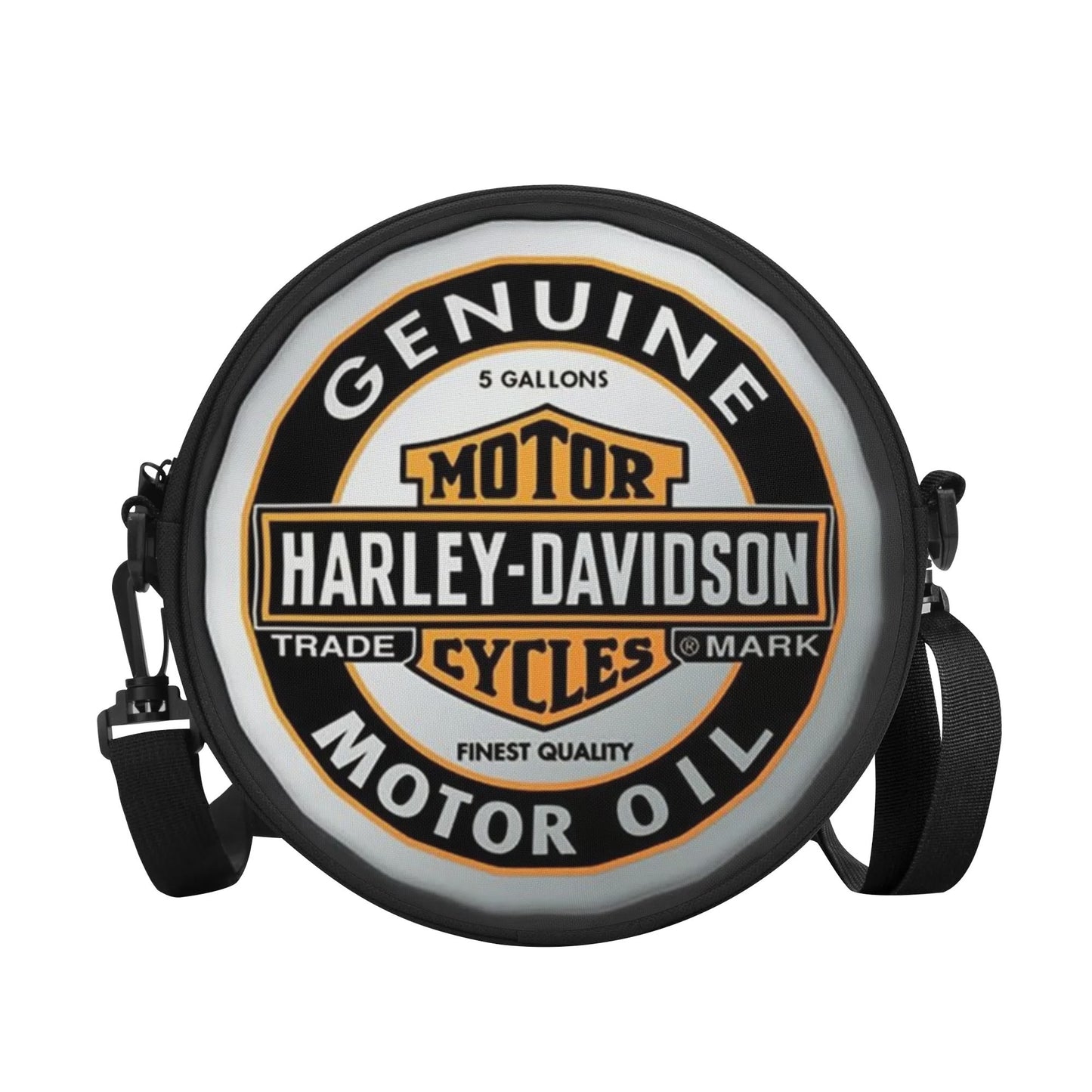 Harley Davidson (Silver) / Shoulder Bag convertible in Backpack