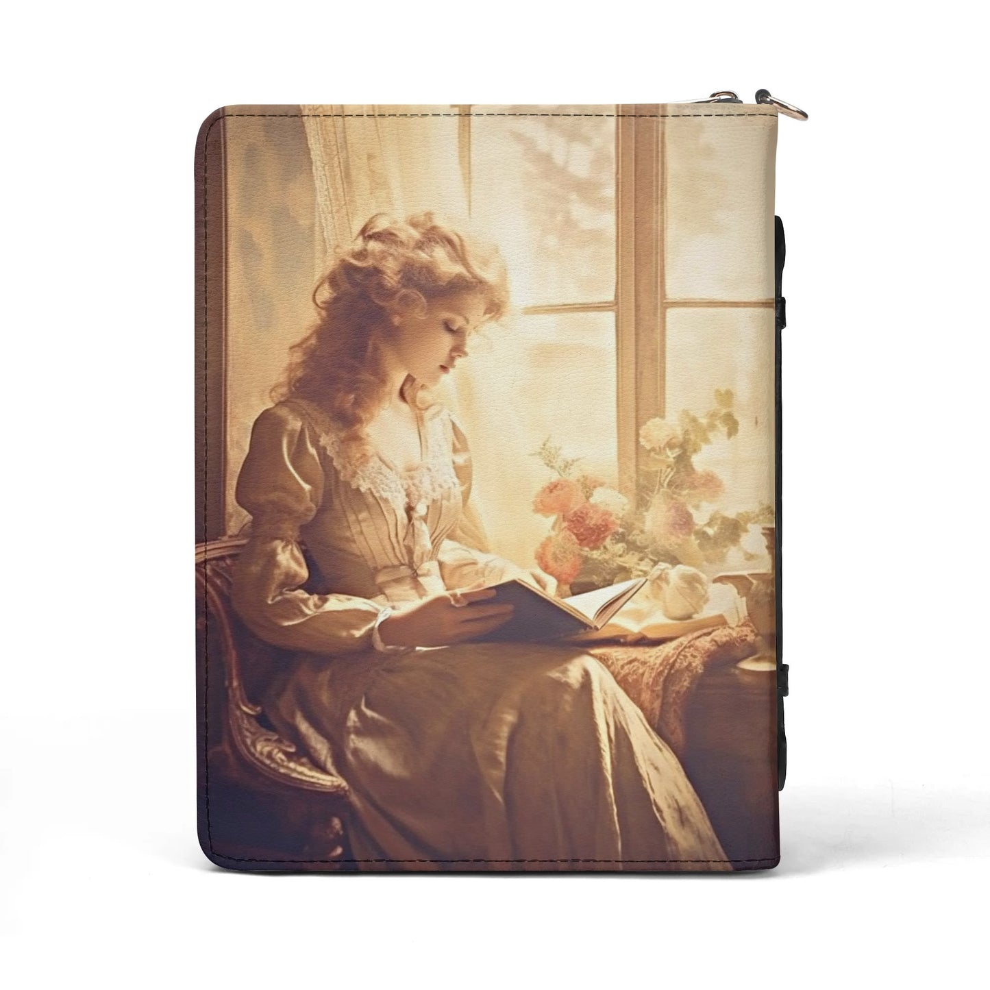 Evening Reading / Books briefcase with internal pockets