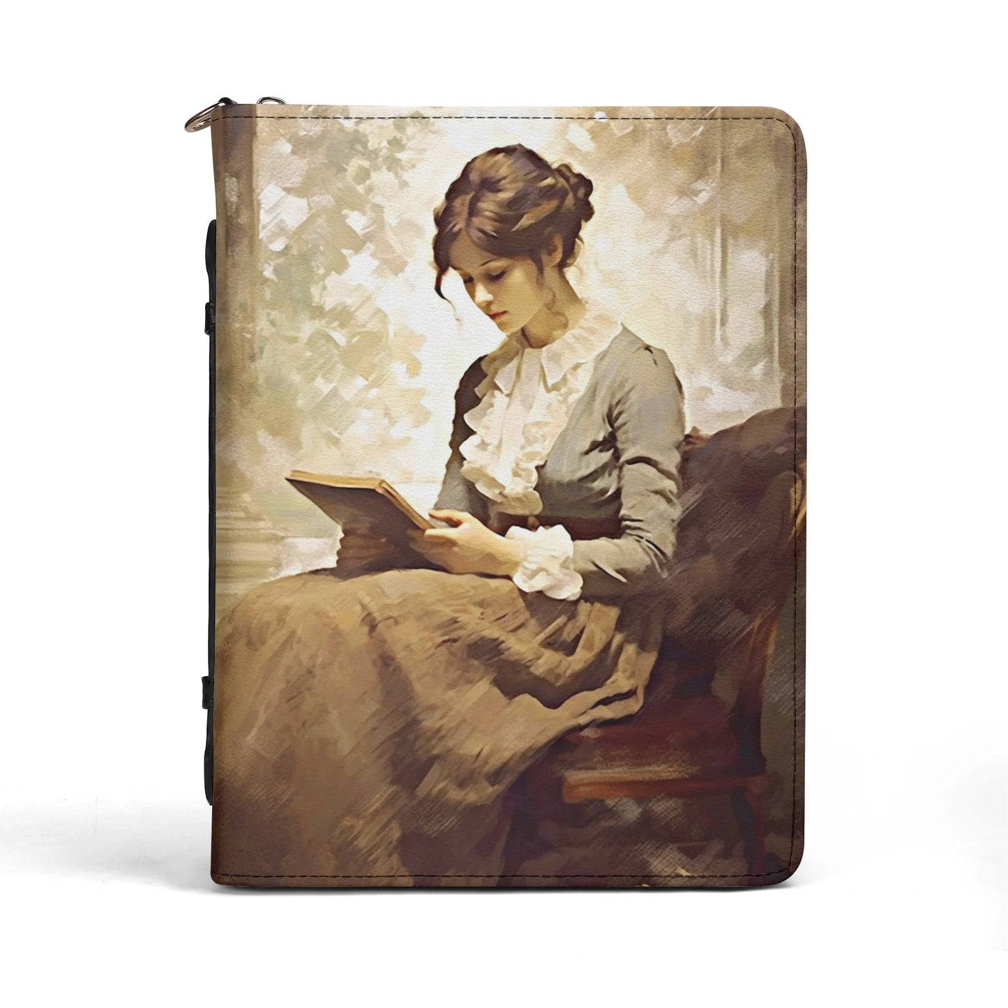Time to Reading / Books briefcase with internal pockets