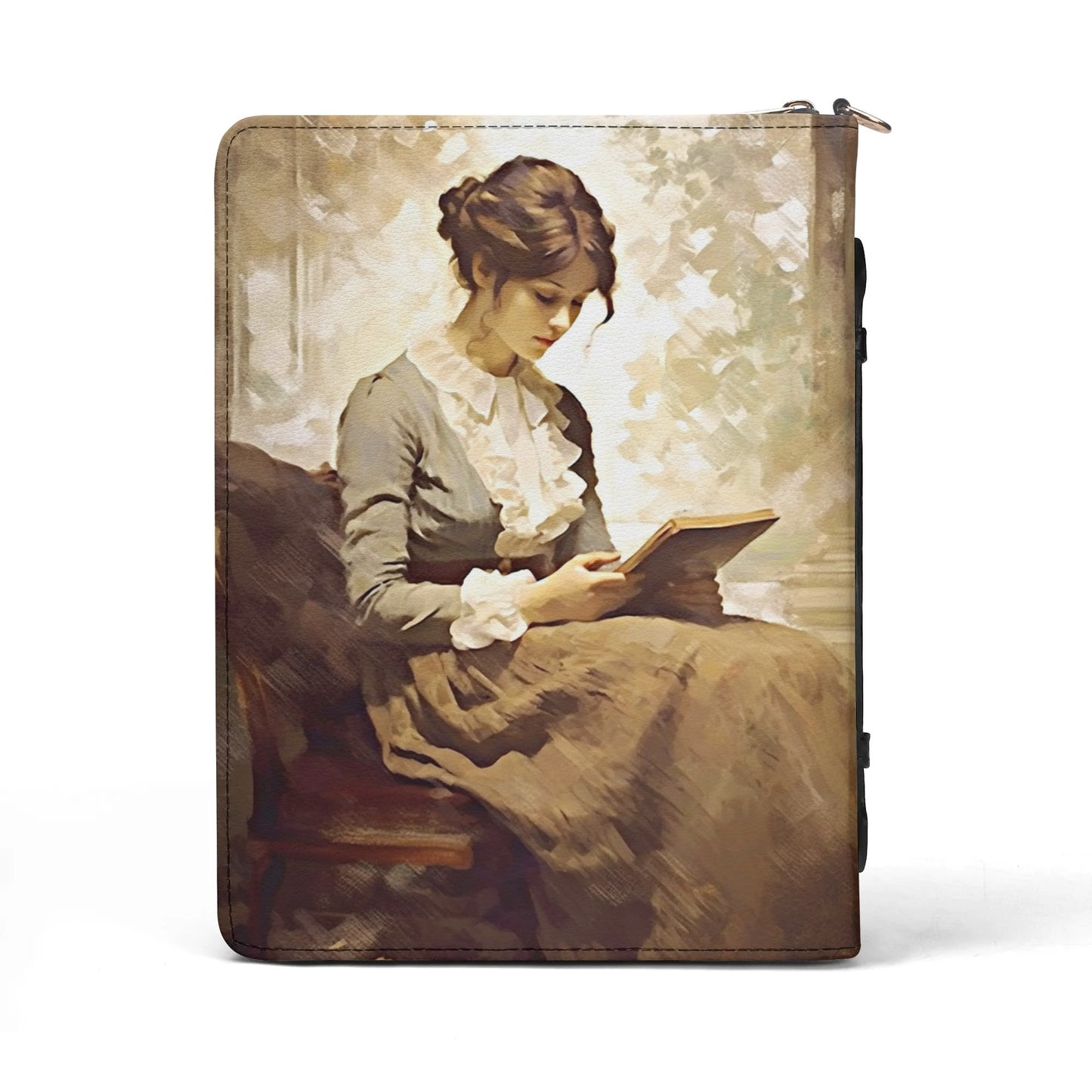 Time to Reading / Books briefcase with internal pockets