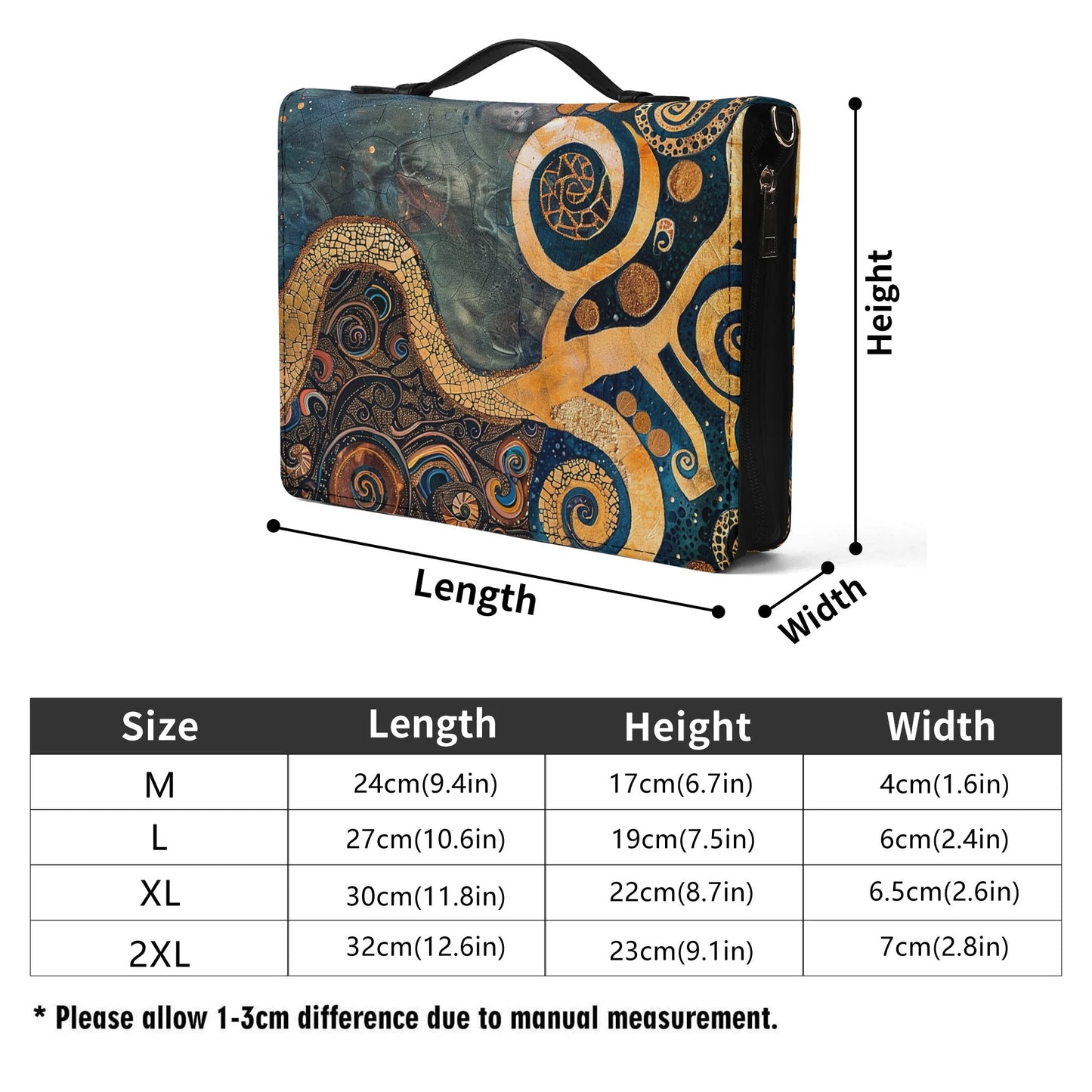 Native Tree / Books briefcase with internal pockets