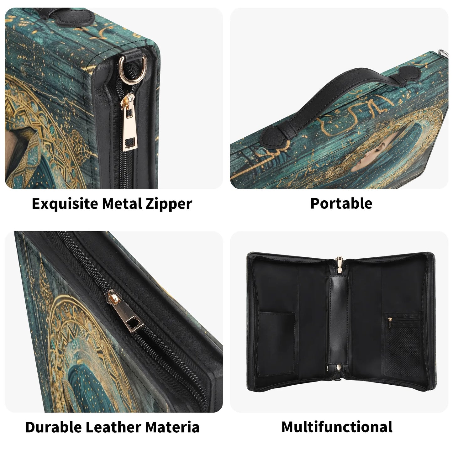 Gospel Cover / Briefcase for Sacred Texts with internal pockets