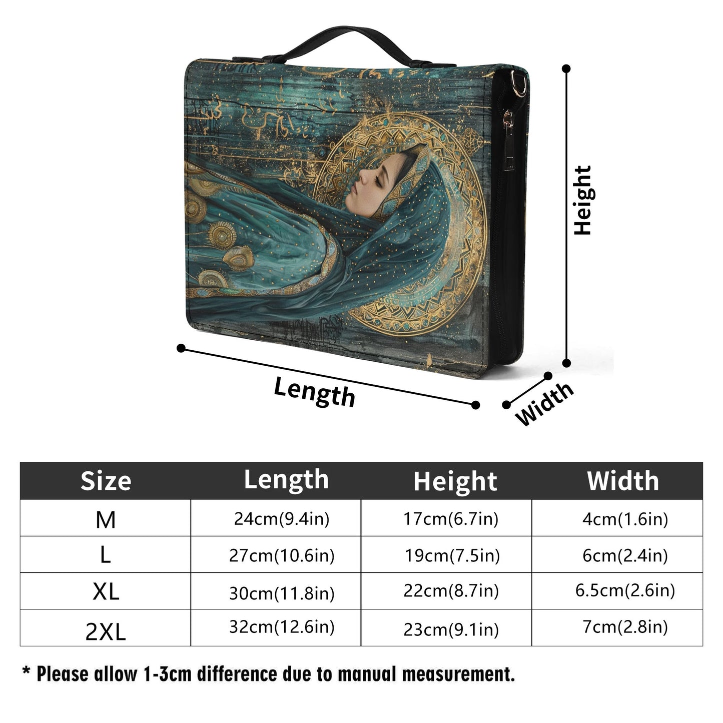 Gospel Cover / Briefcase for Sacred Texts with internal pockets