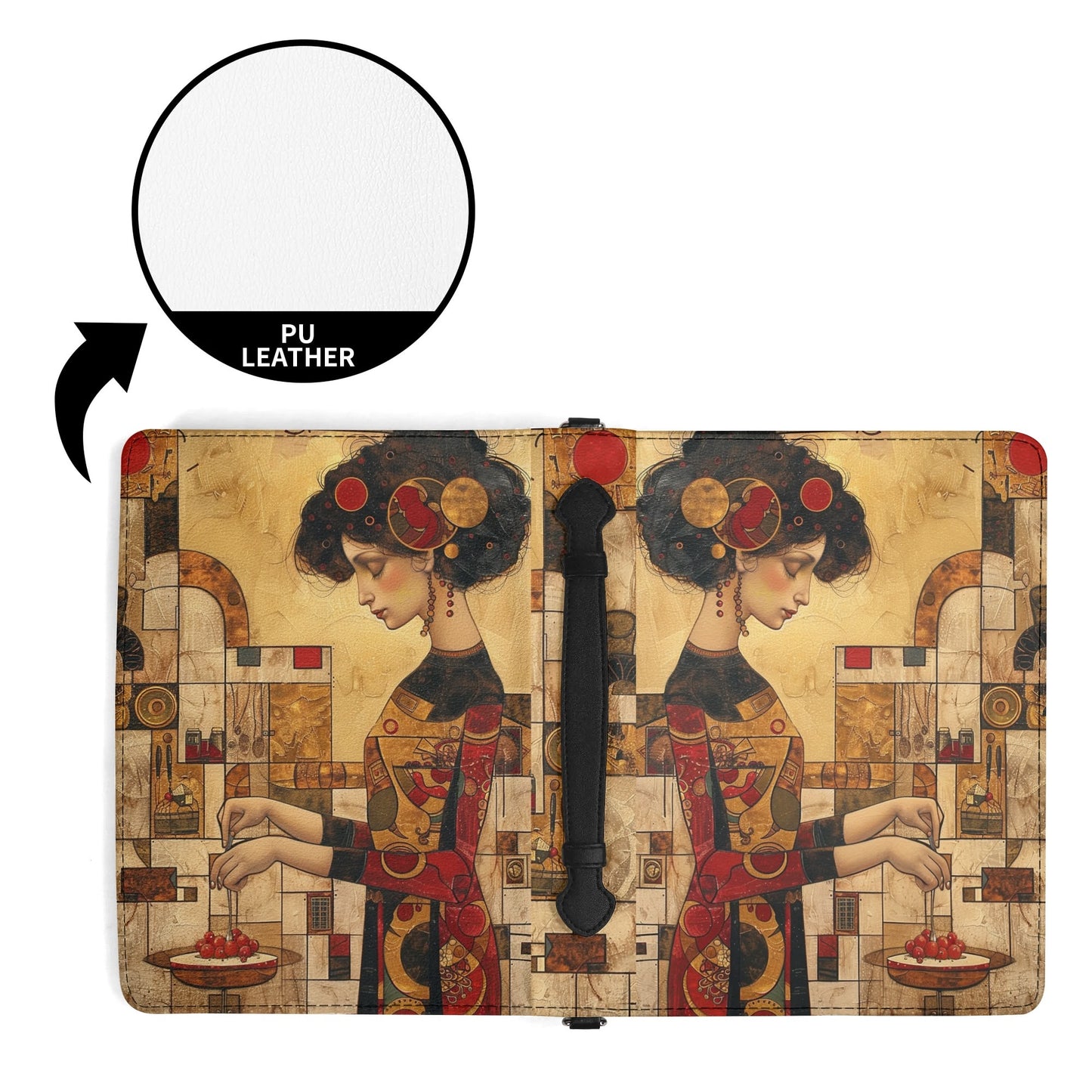 Gourmet Cuisine / Cook Book Briefcase with internal pockets