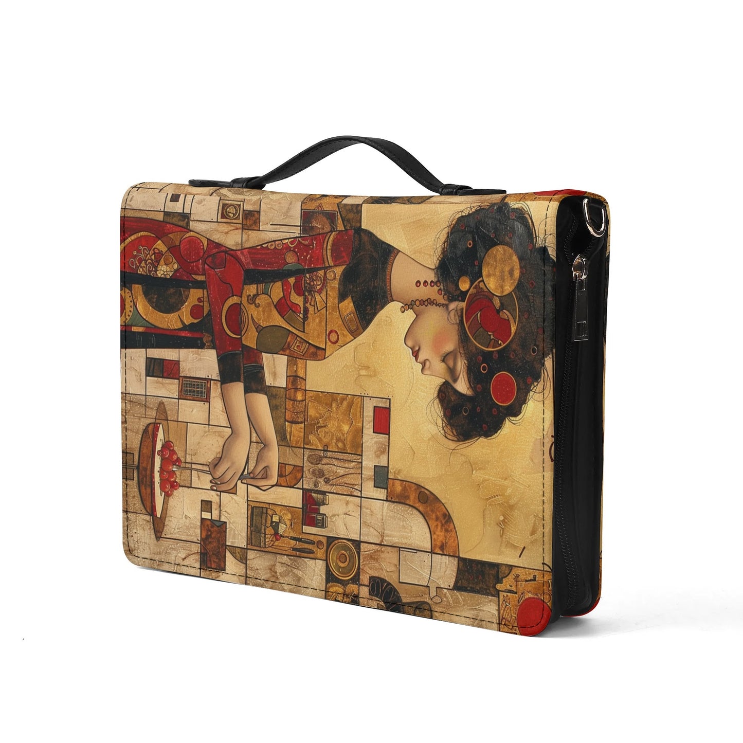 Gourmet Cuisine / Cook Book Briefcase with internal pockets