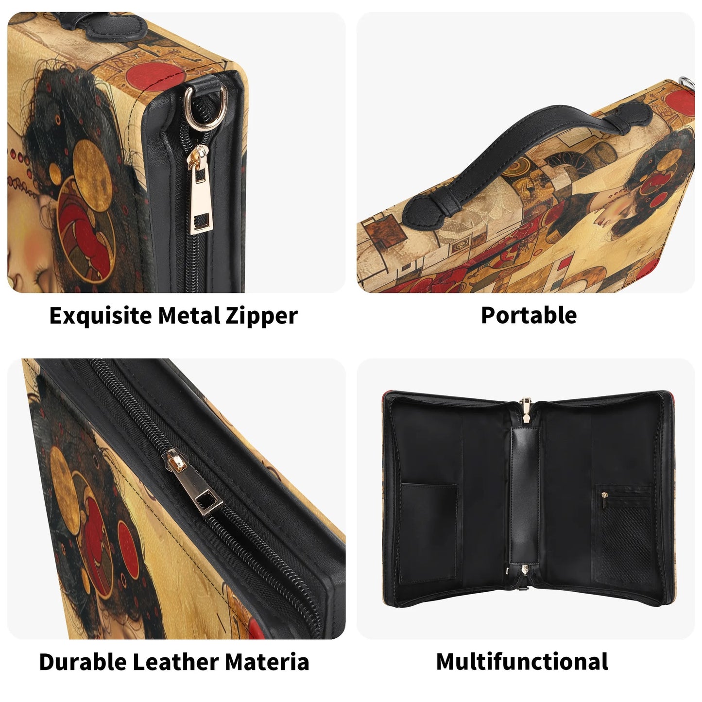 Gourmet Cuisine / Cook Book Briefcase with internal pockets