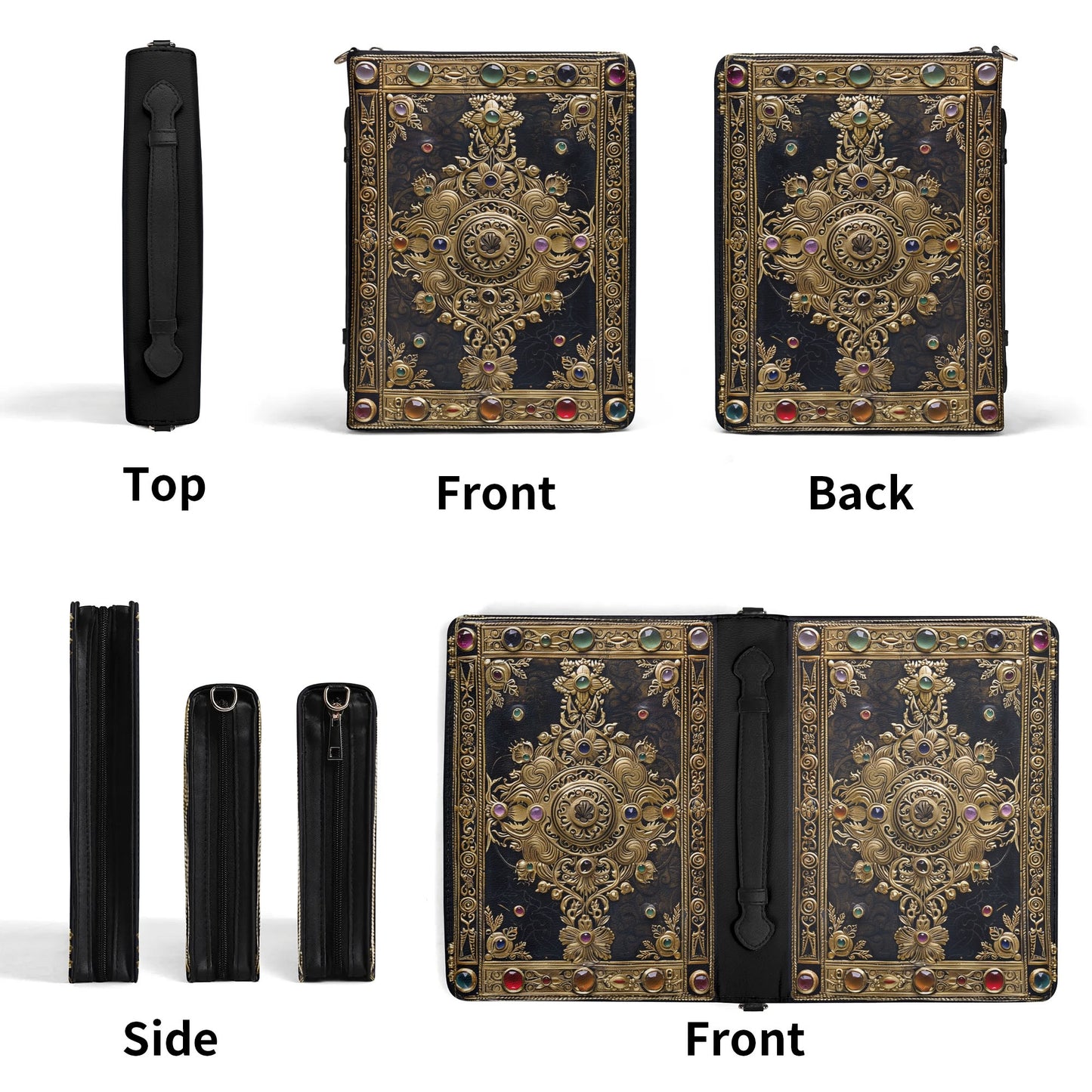 Precious Book / Books briefcase with internal pockets