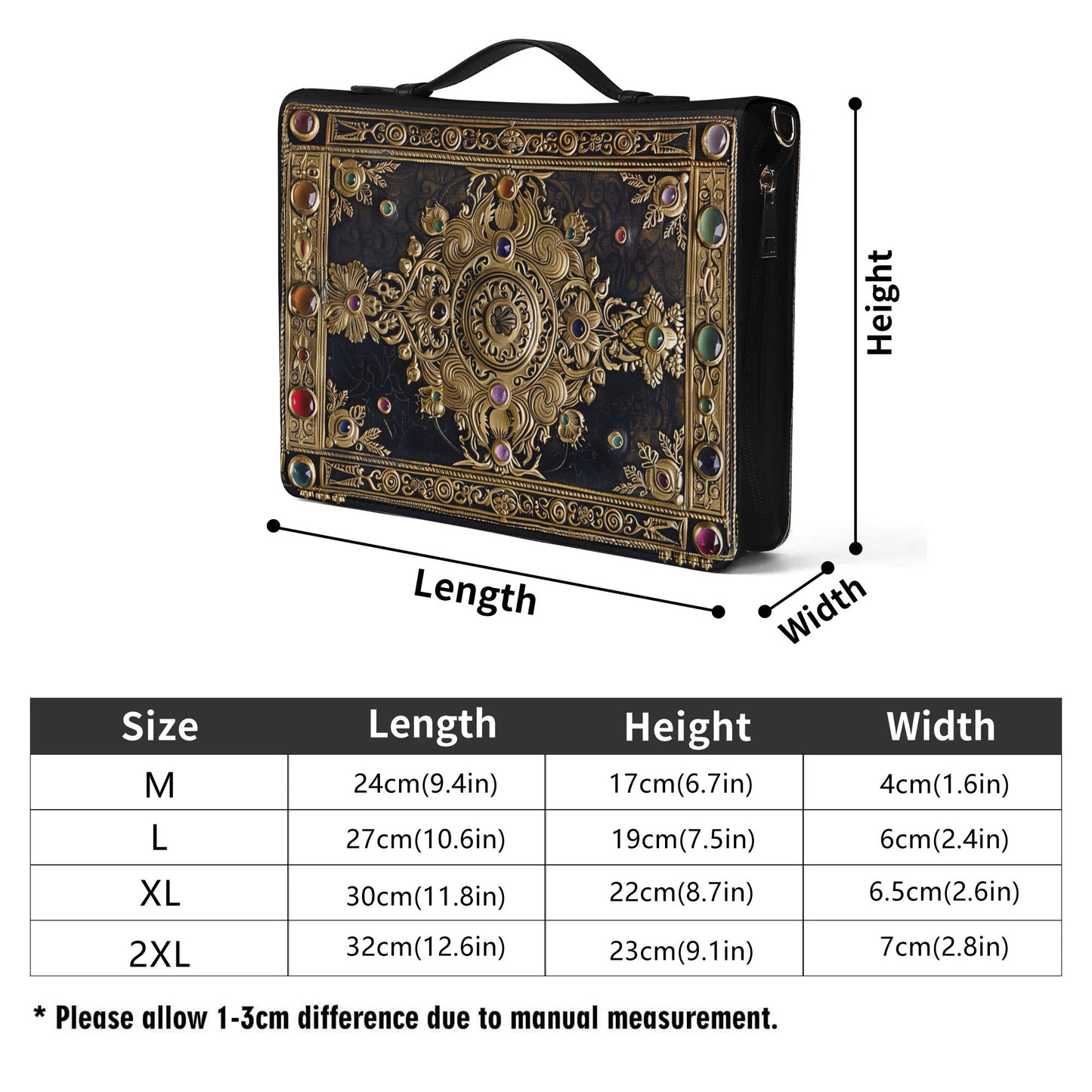 Precious Book / Books briefcase with internal pockets